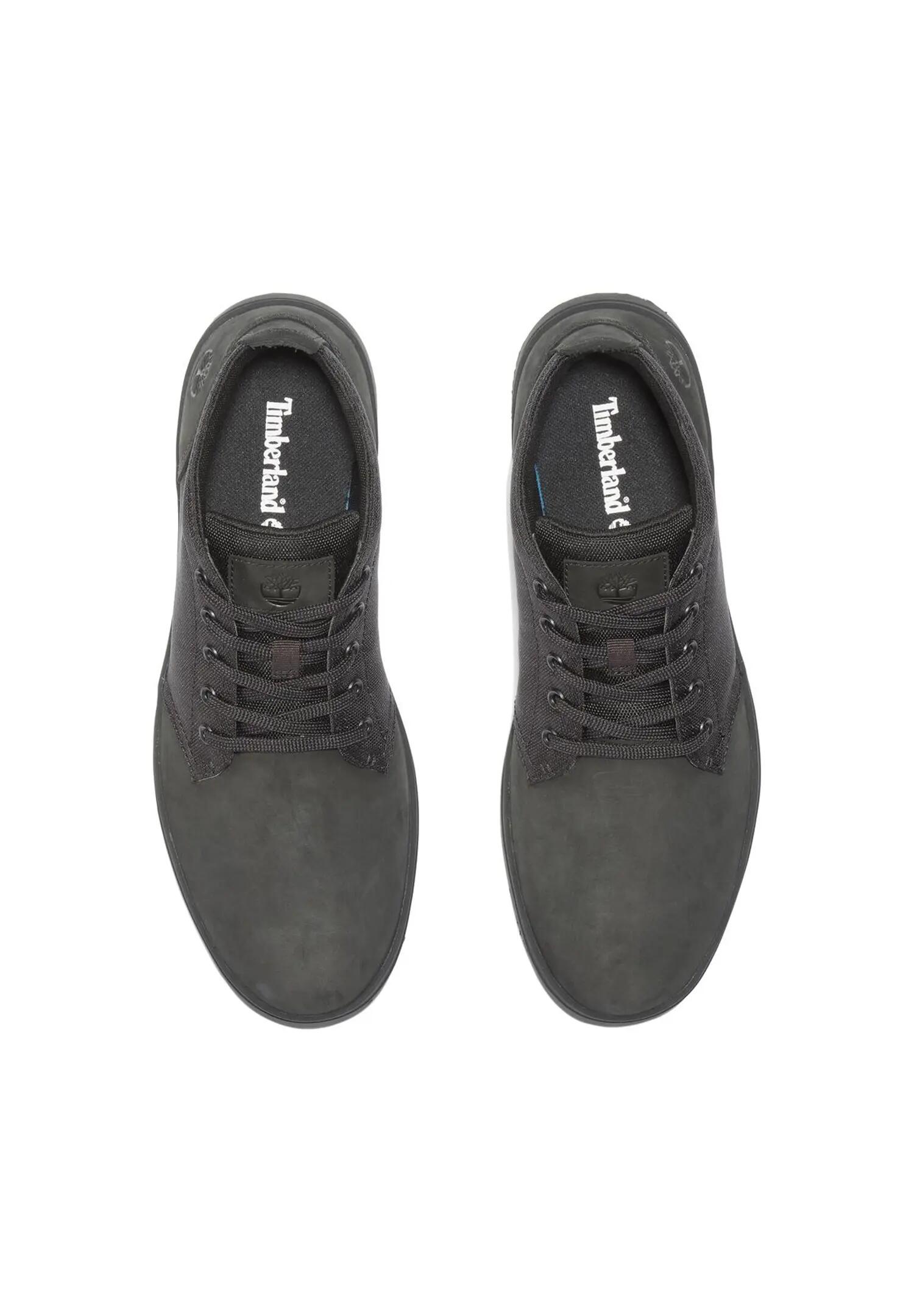Timberland Herren DAVIS SQUARE Mid Lace Sneaker 1A1T16 001 Leder schwarz 7/7