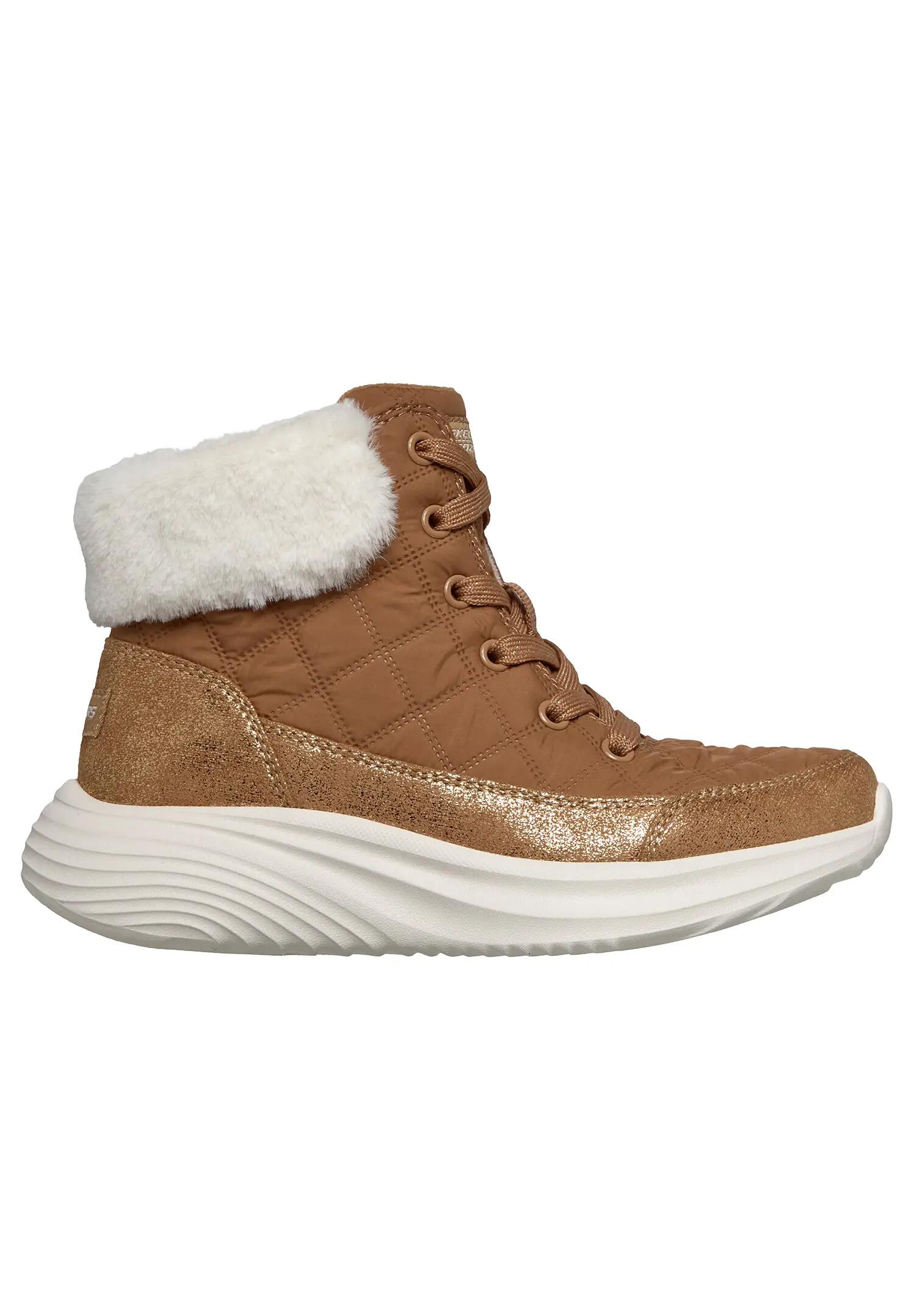 Skechers Mädchen Bounder Pro Cozy Fit Luxe Stiefel Chestnut 1/5