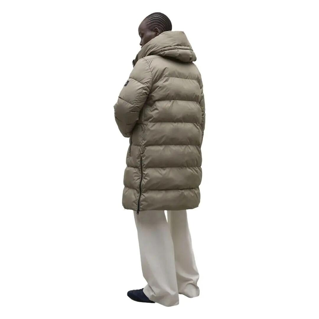 Cazadora Beige Ecoalf Manlie Jacket Incense Repelente Al Agua 3/4