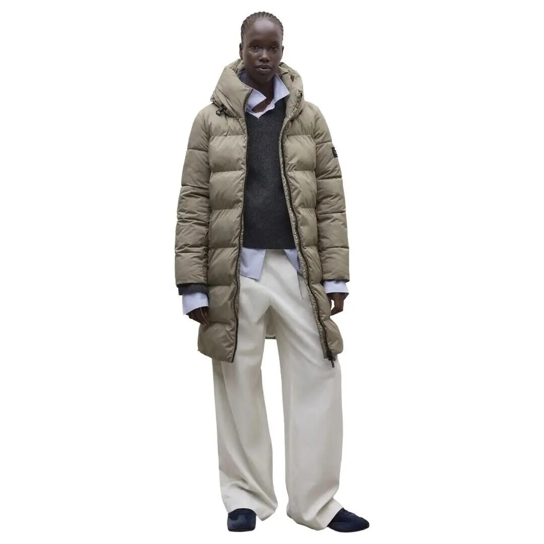 Cazadora Beige Ecoalf Manlie Jacket Incense Repelente Al Agua 2/4