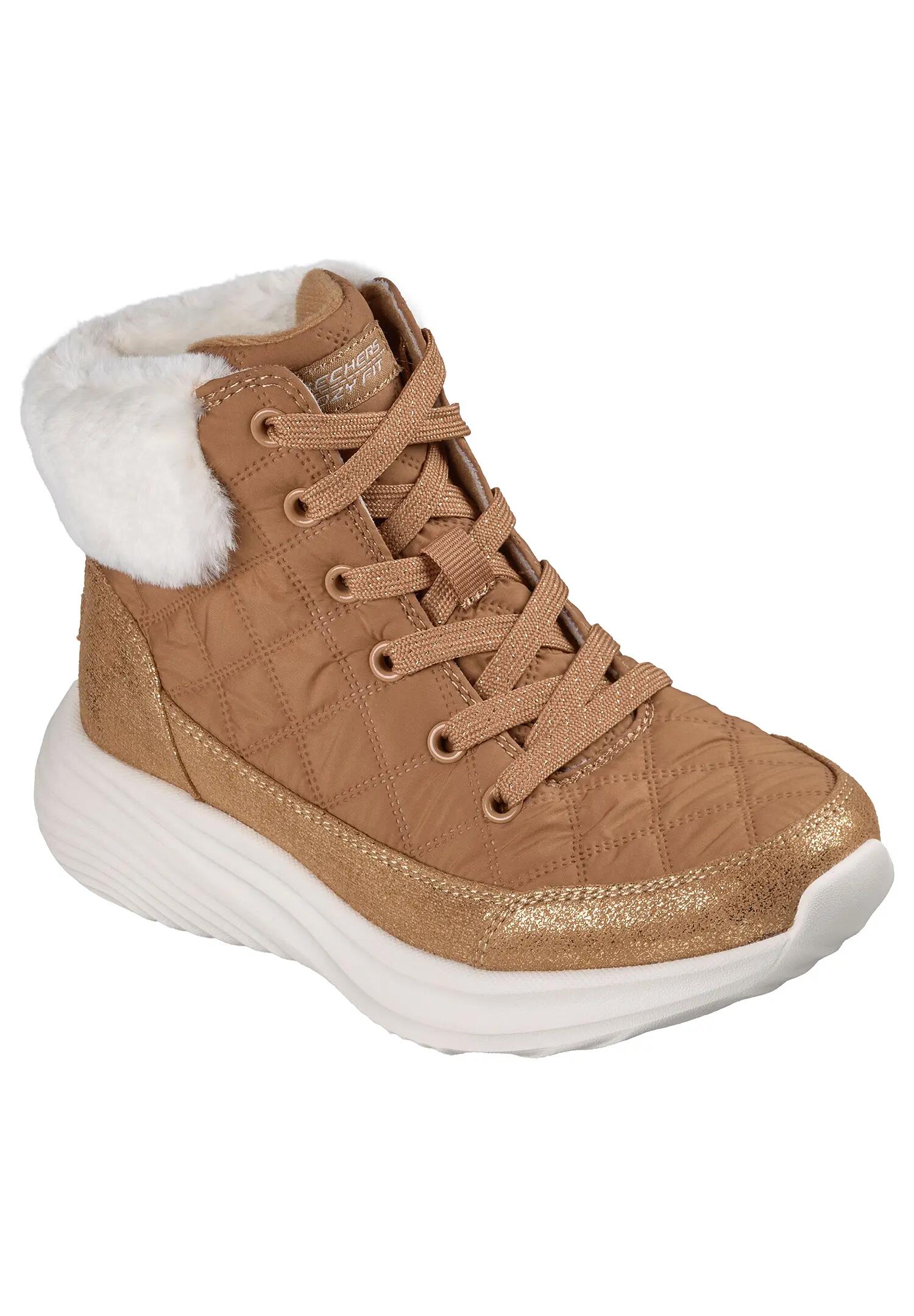 Skechers Mädchen Bounder Pro Cozy Fit Luxe Stiefel Chestnut 4/5