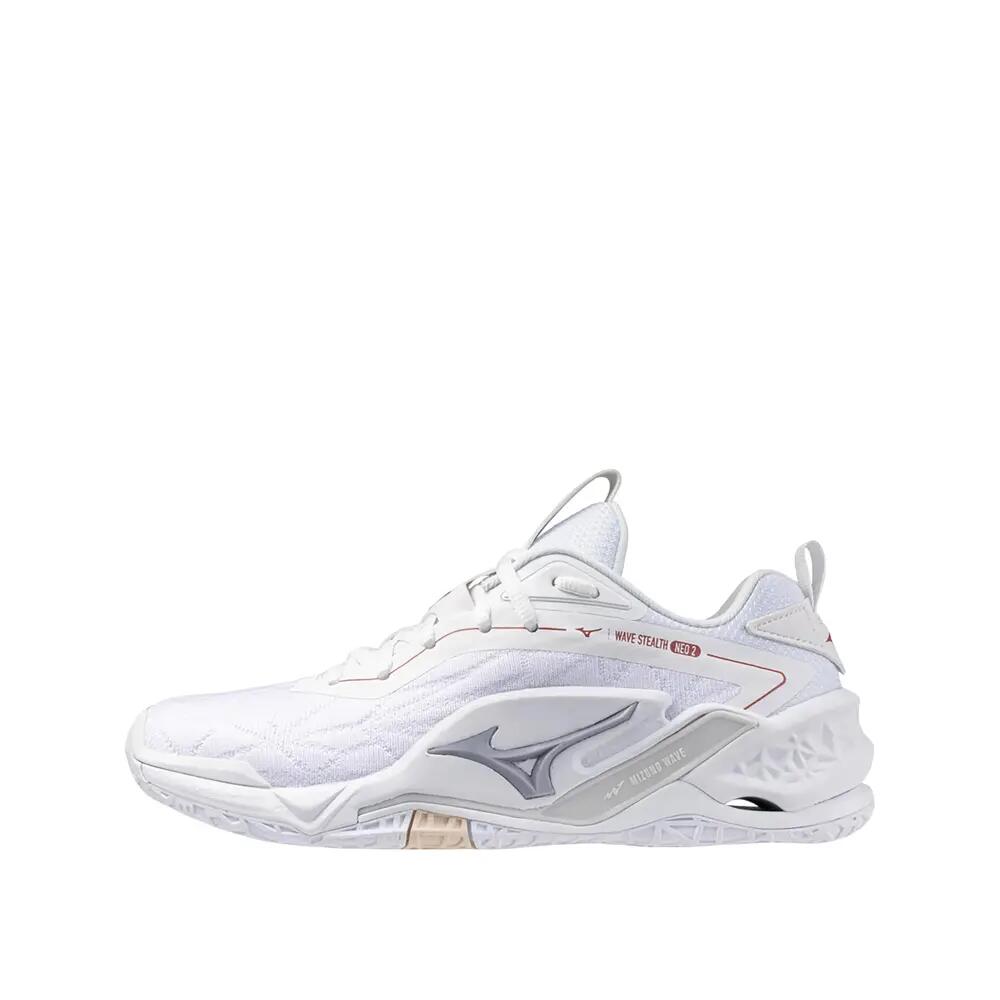 Mizuno Wave Stealth Neo 2 Handball Shoes White/Aleutian/Cloud Pink