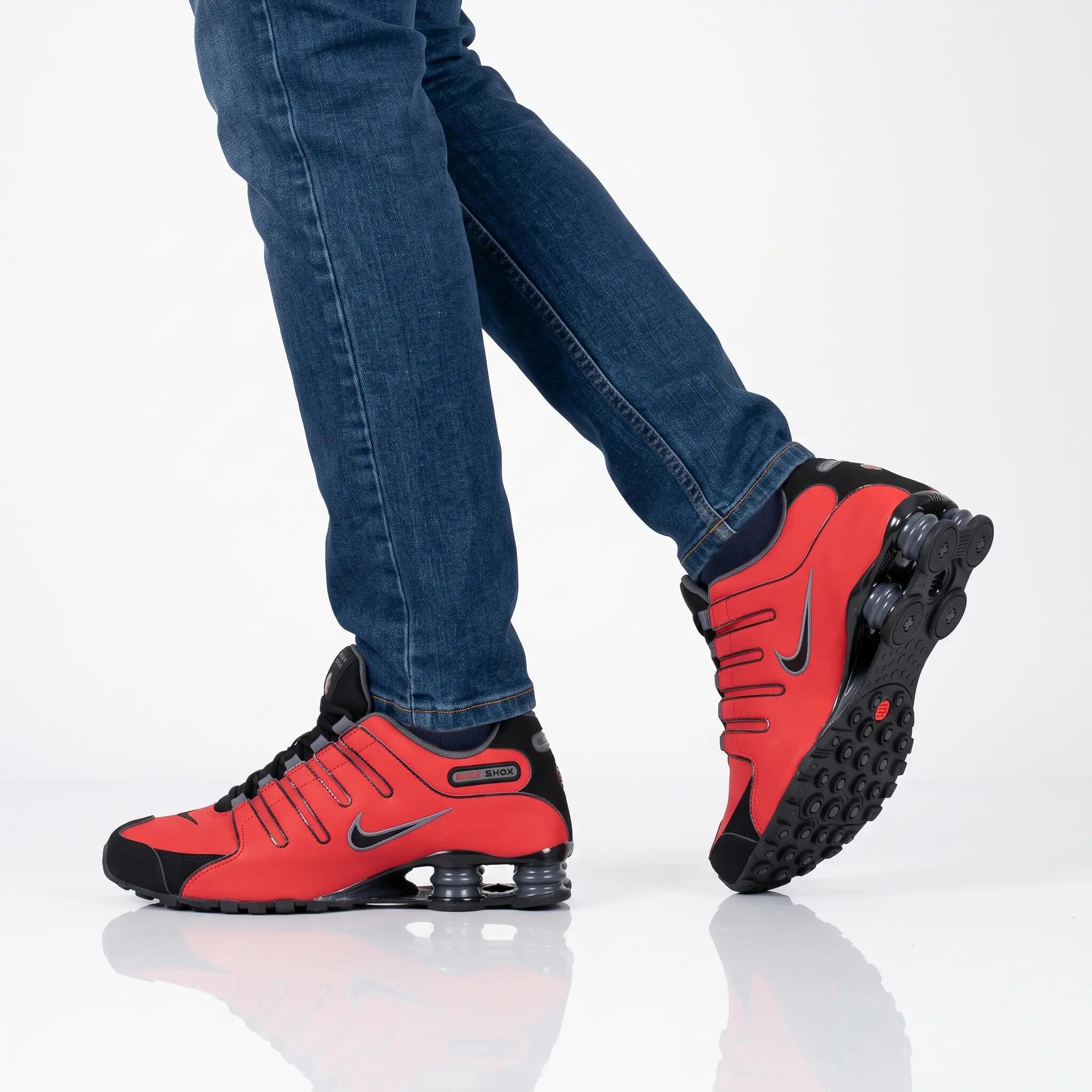 Herren - Nike Shox Nz - 378341-620 - Rot 5/6