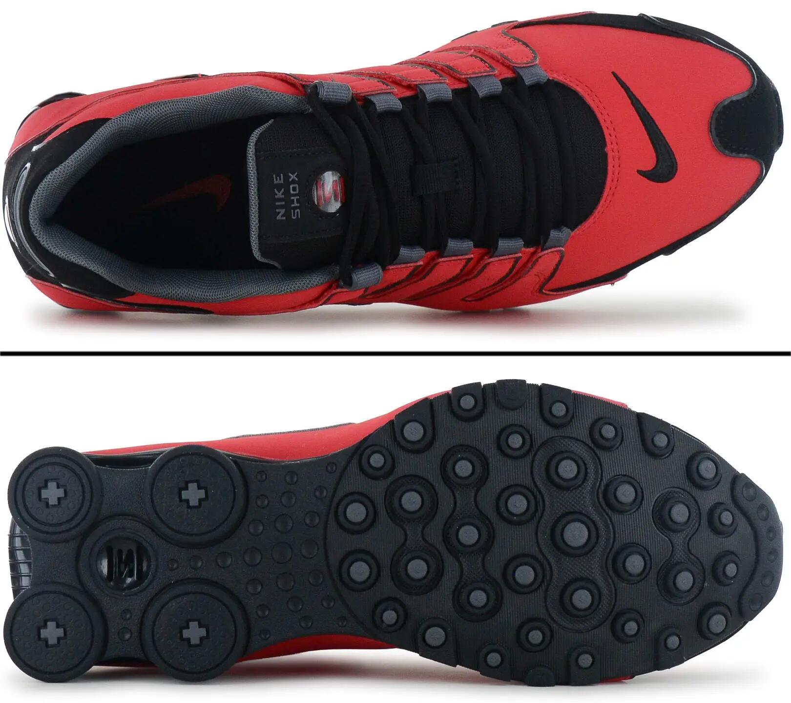 Herren - Nike Shox Nz - 378341-620 - Rot 4/6