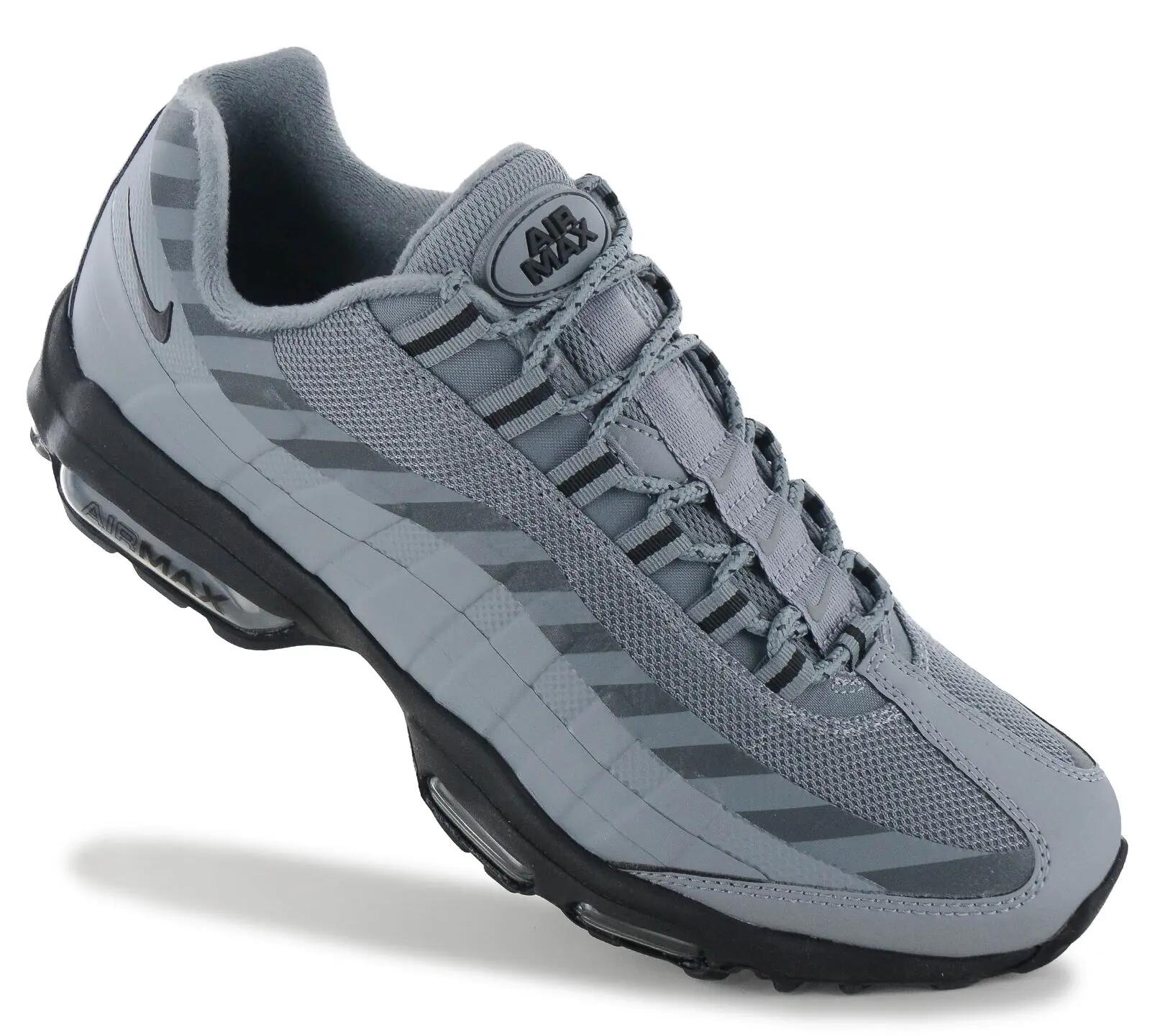 Nike Air Max 95 Ultra Caution Strip Black Chrome Grey — foto 2