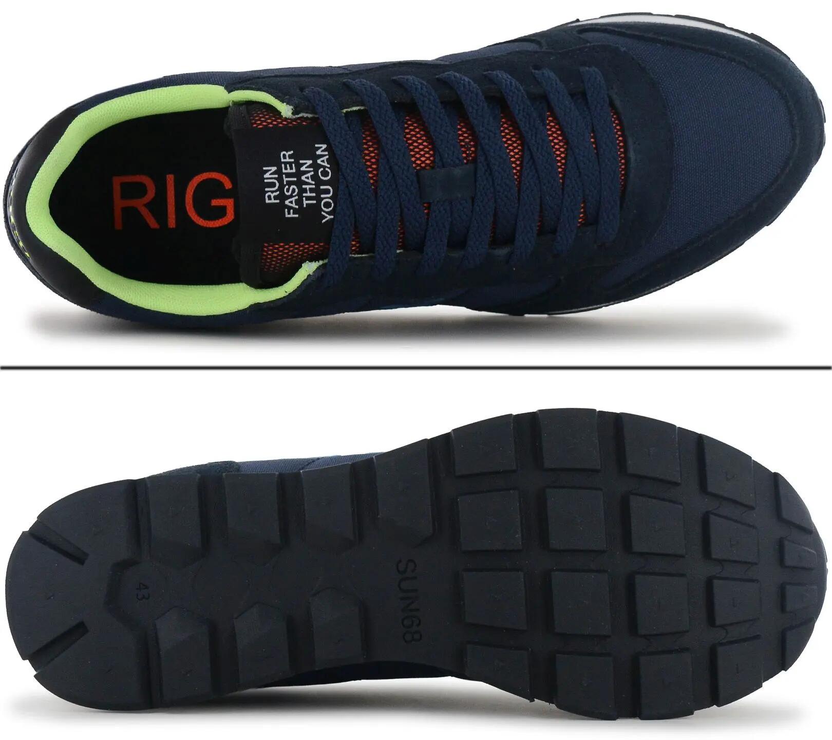 Men - Sun68 Tom Fluo - Z46102-07 - Blue 4/6