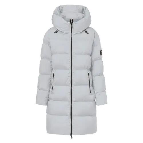 Cazadora Azul Ecoalf Manlie Jacket Blue Pearl Repelente Al Agua 4/4