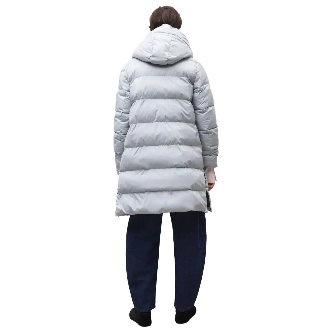 Cazadora Azul Ecoalf Manlie Jacket Blue Pearl Repelente Al Agua 3/4