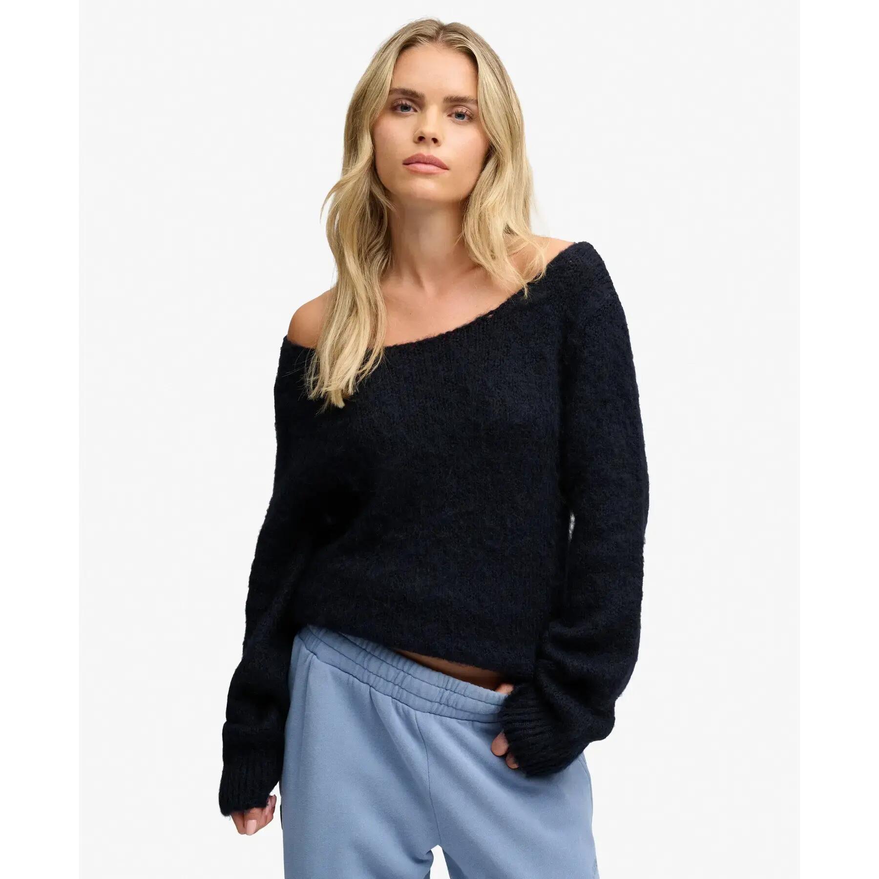 Boat Neck Jumper Woman Superdry 2/7