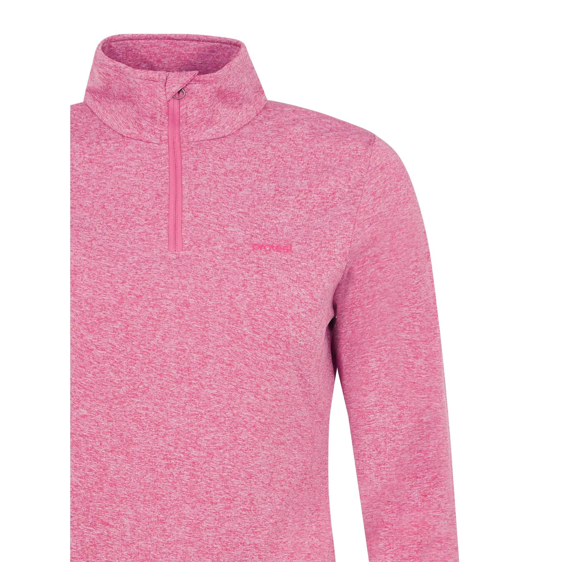 Sudadera 1/4 con cremallera para mujer Protest Refabrizm 3/3