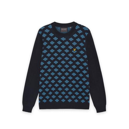 Argyle-Pullover aus Baumwolle Lyle & Scott