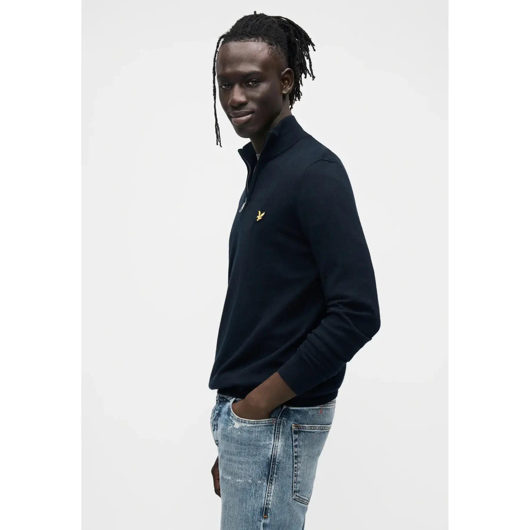 Pull brodé 1/4 zip Lyle & Scott 4/6