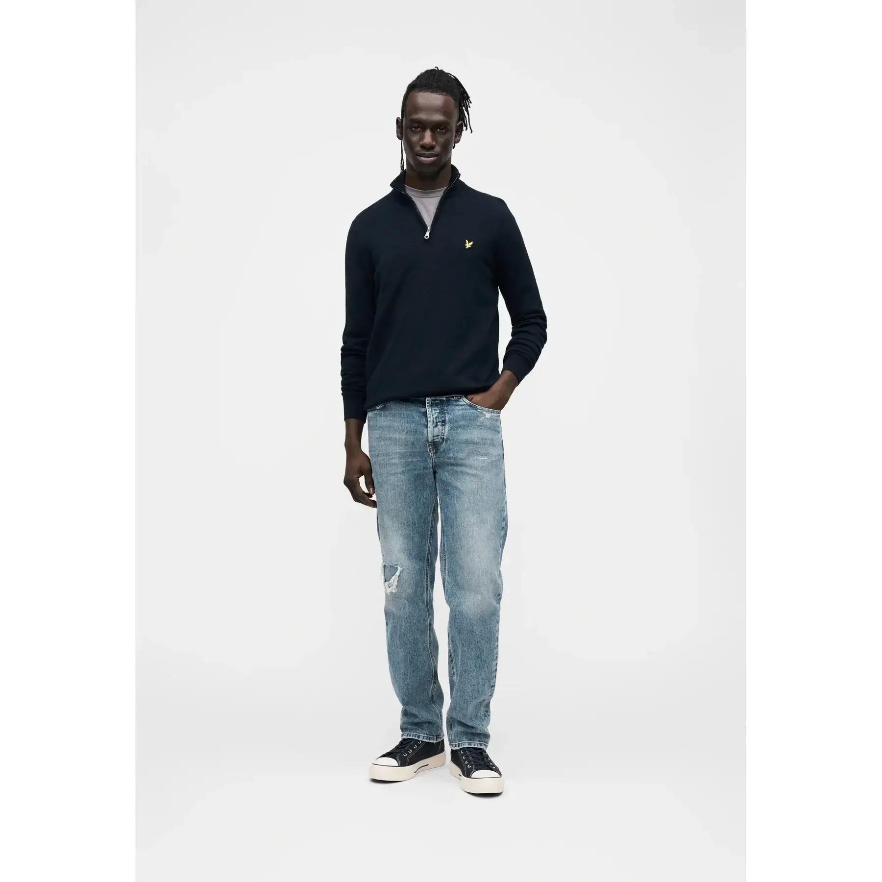 Pull brodé 1/4 zip Lyle & Scott 3/6