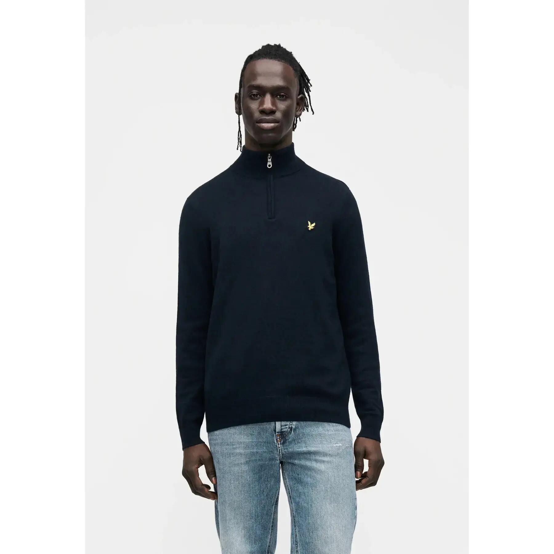 Pull brodé 1/4 zip Lyle & Scott 2/6