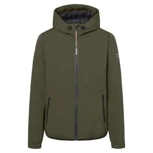 Cazadora Verde Ecoalf Cartes Jacket Man Olive de Ajuste Regular 5/5