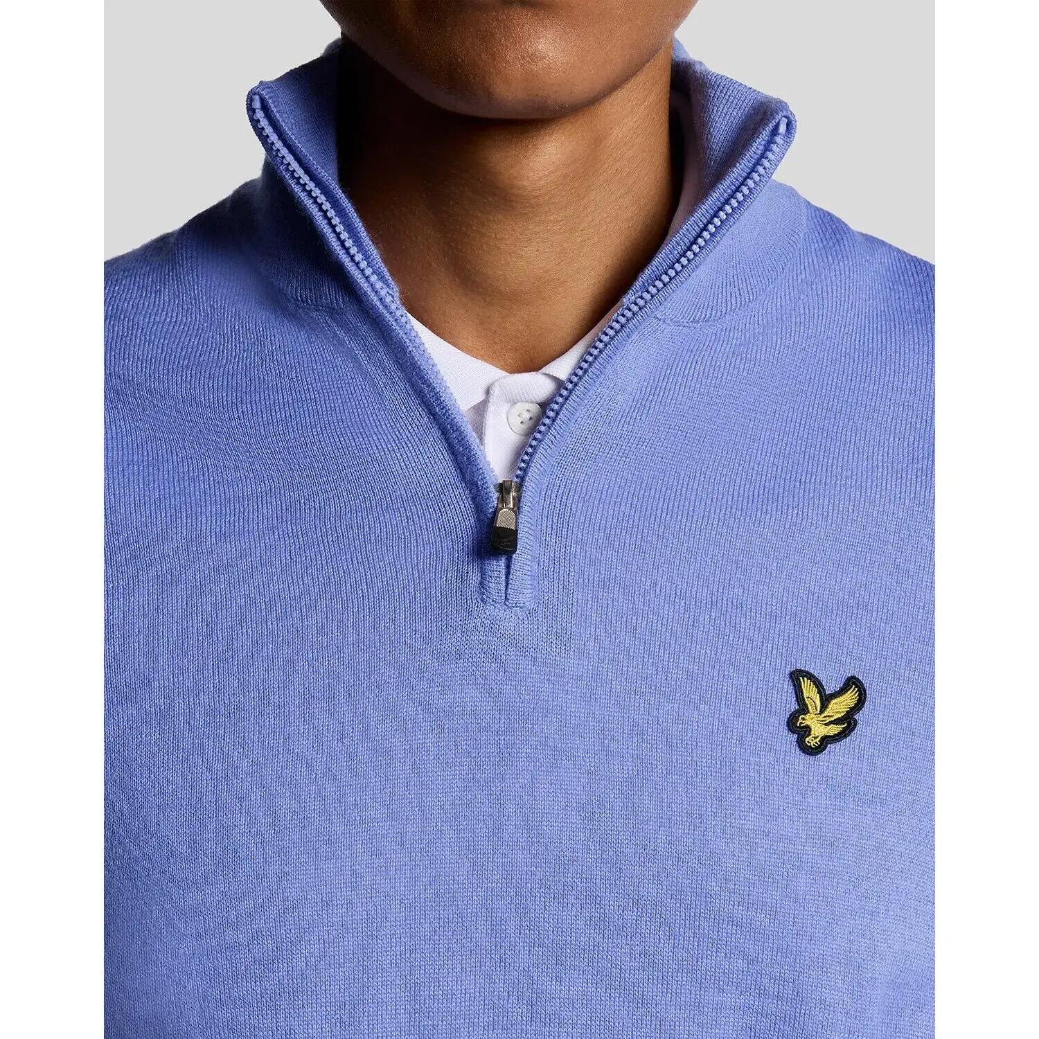 Maglione in lana merino 1/4 zip Lyle & Scott 3/3