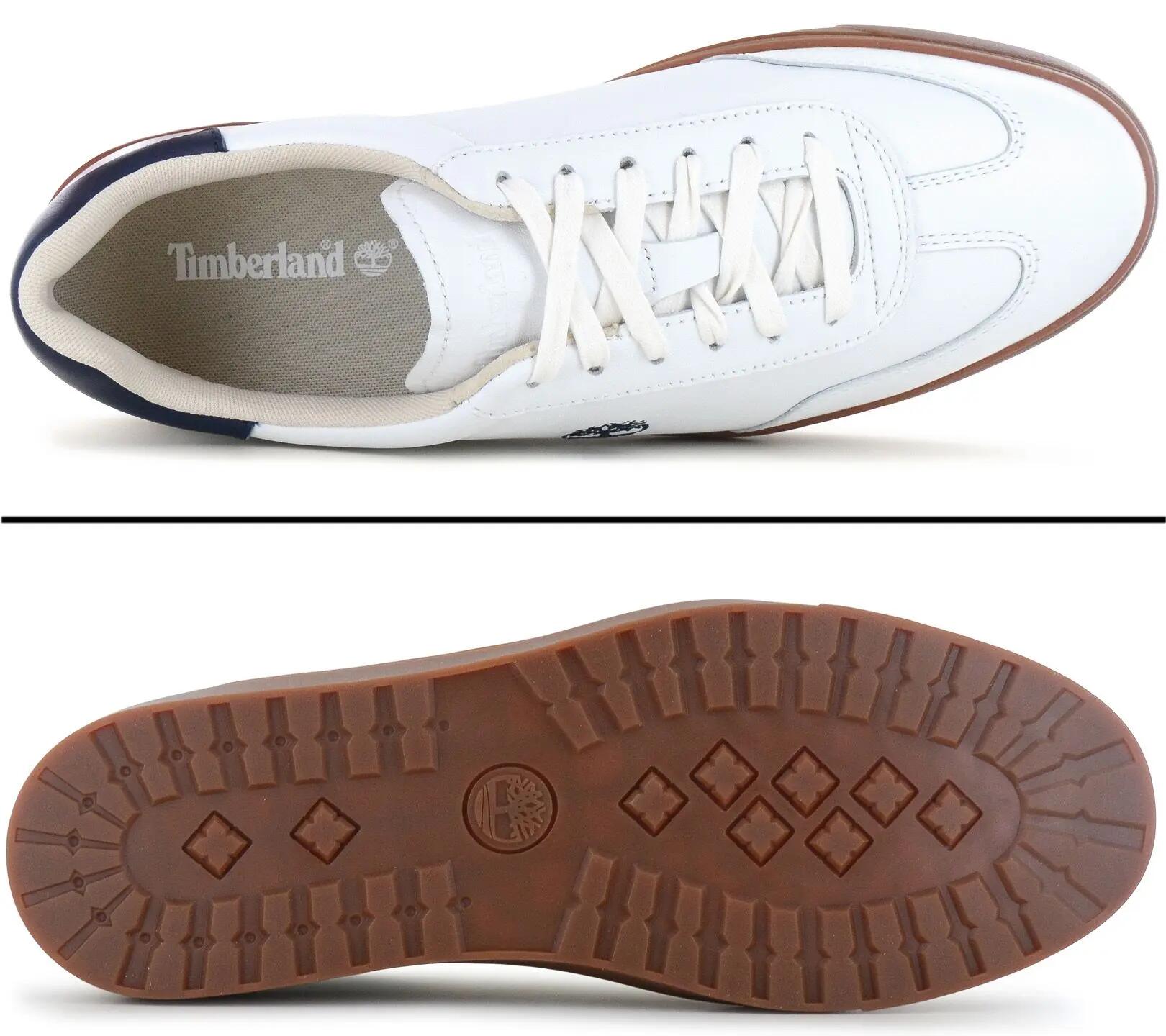 Homem - Timberland Low Lace Sneaker - Tb0a2pe5-Afv - Branco 4/6
