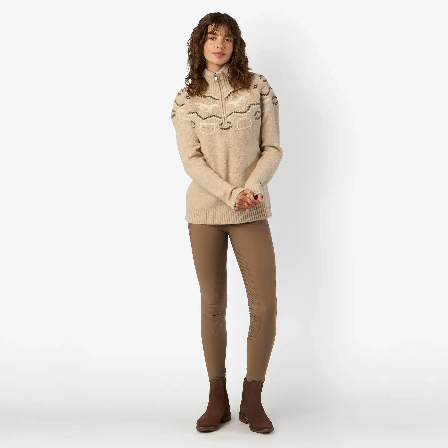 Maglione da donna con 1/2 di zip HV Polo Josie 4/4