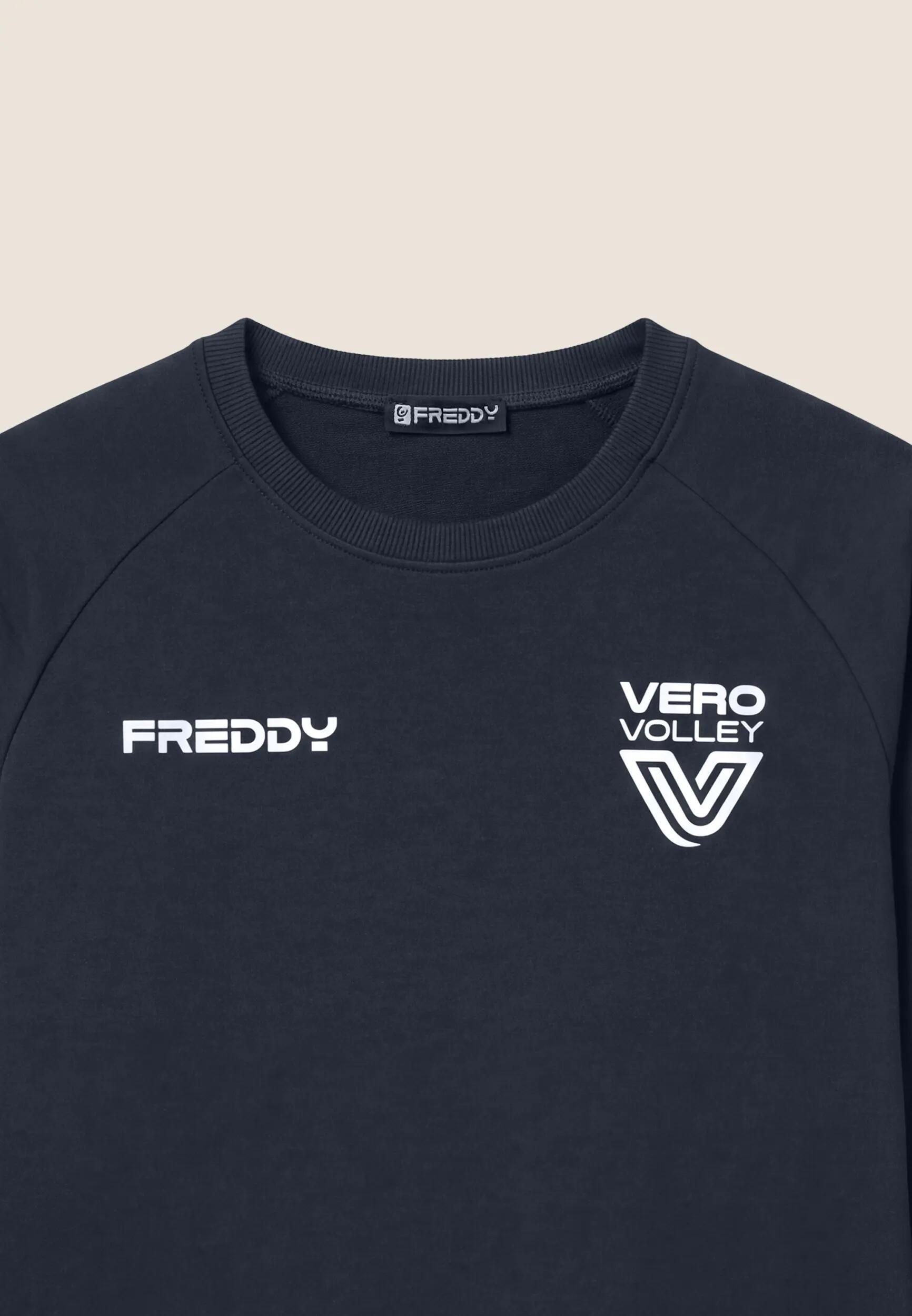 Felpa unisex girocollo Vero Volley per allenamenti 3/3