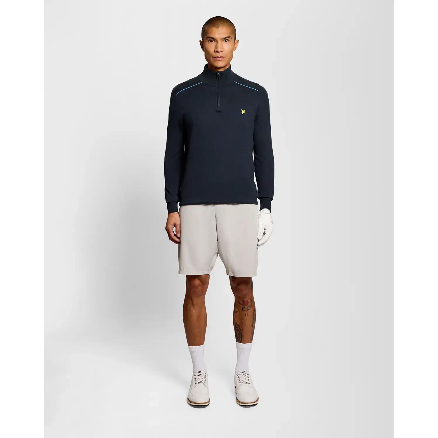 Pull 1/4 zip avec bordure Lyle & Scott 3/6