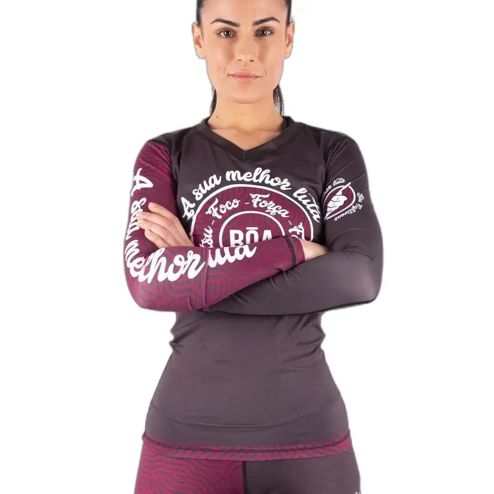 Women's rashguard Boa Fightwear A Sua Melhor Luta