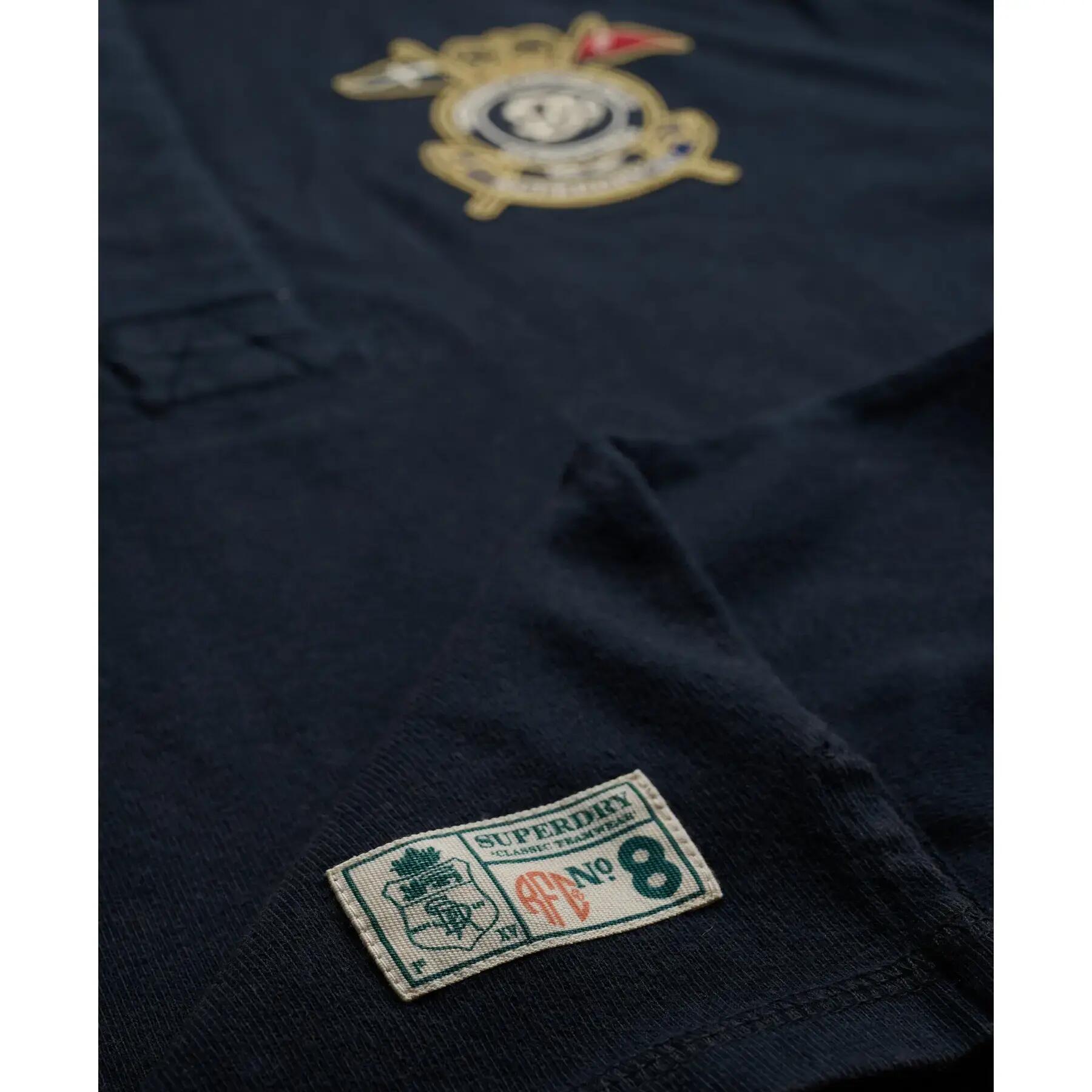 Polo z długim rękawem z podwójnym emblematem Superdry 7/7