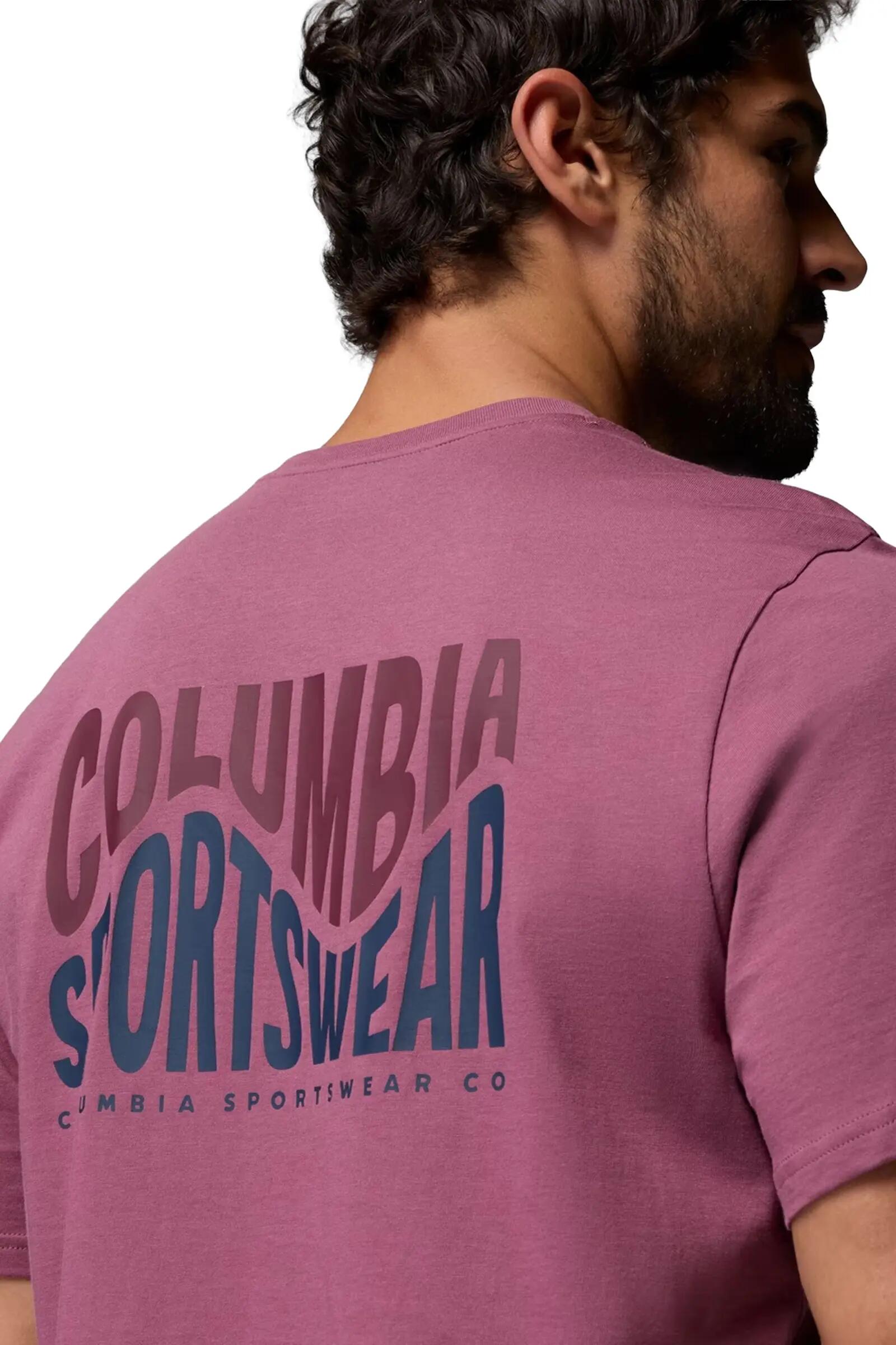 Columbia Csc™ Outdoor Back Graphic Tee Granate 4/4