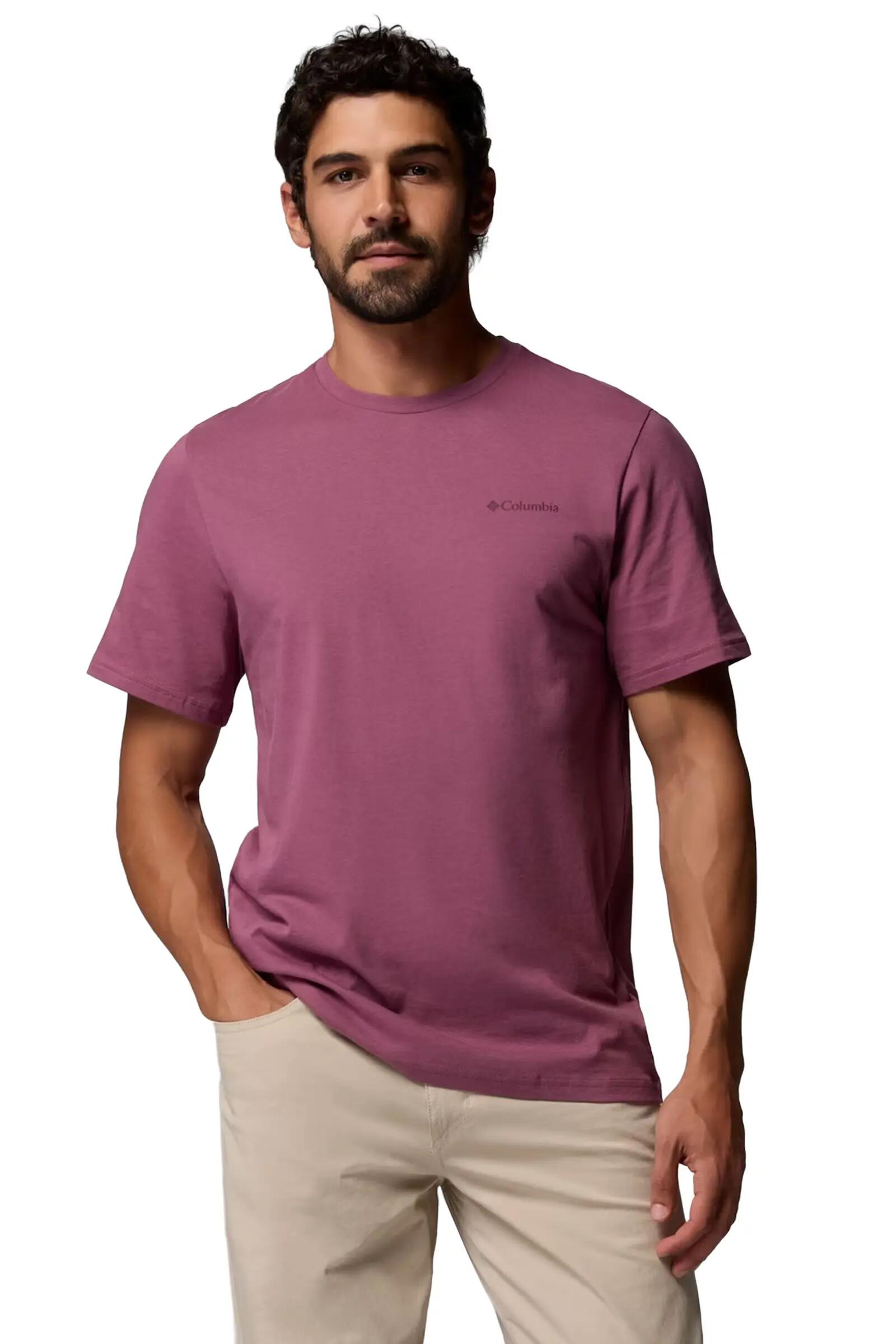 Columbia Csc™ Outdoor Back Graphic Tee Granate 3/4
