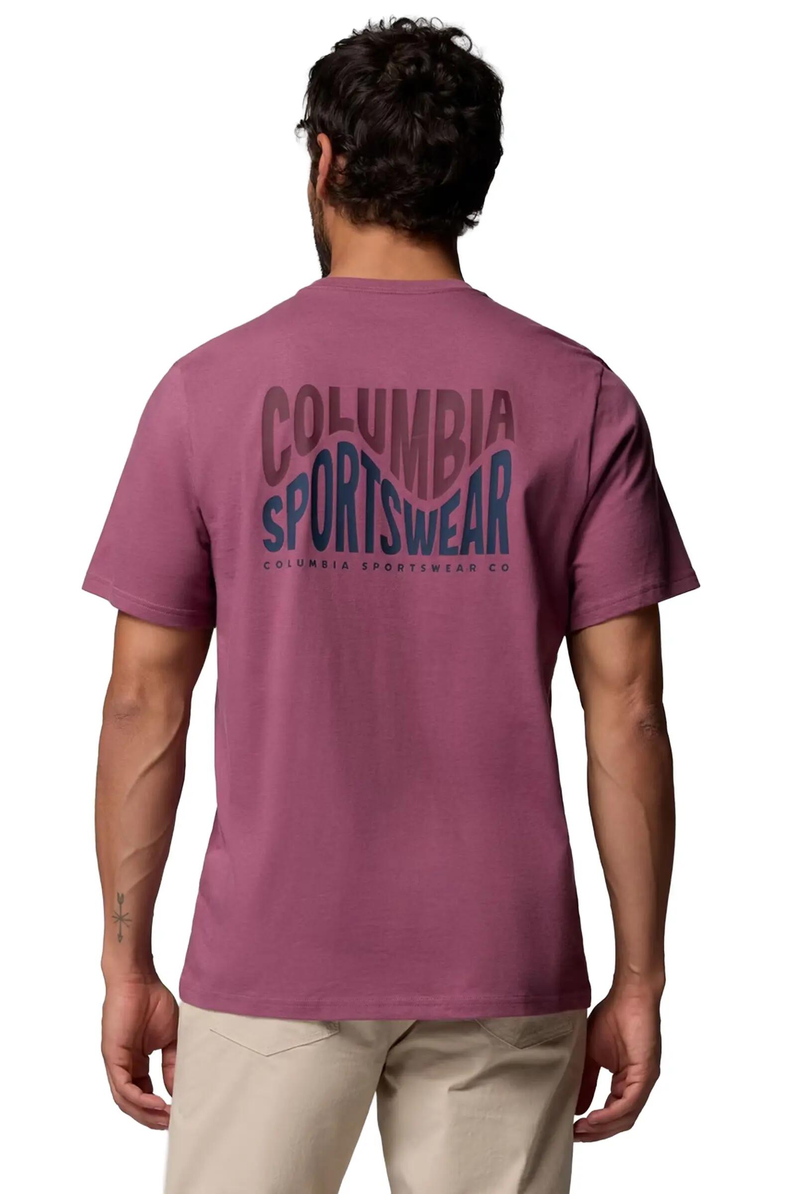 Columbia Csc™ Outdoor Back Graphic Tee Granate 2/4