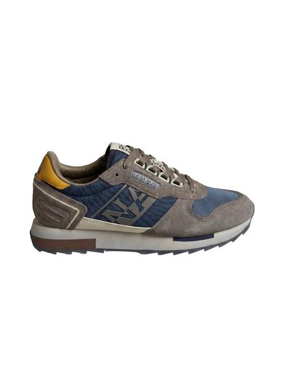 Napapijri Herren-Sneaker braun mit Schnürsenkeln - Casual Platform