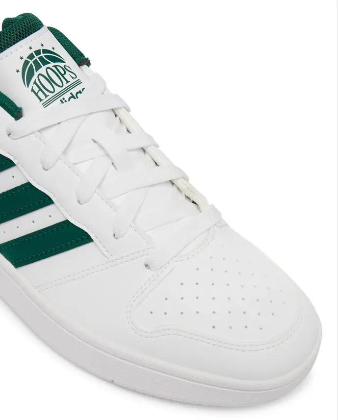 Scarpe Adidas Uomo Hoops Classic - Bianco/Verde 5/5