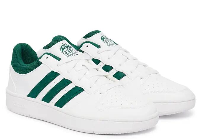 Scarpe Adidas Uomo Hoops Classic - Bianco/Verde 2/5
