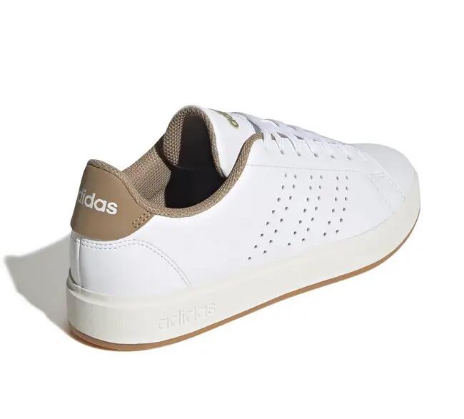 Scarpe Uomo Adidas Advantage 2.0 - Bianco/Marrone 4/7