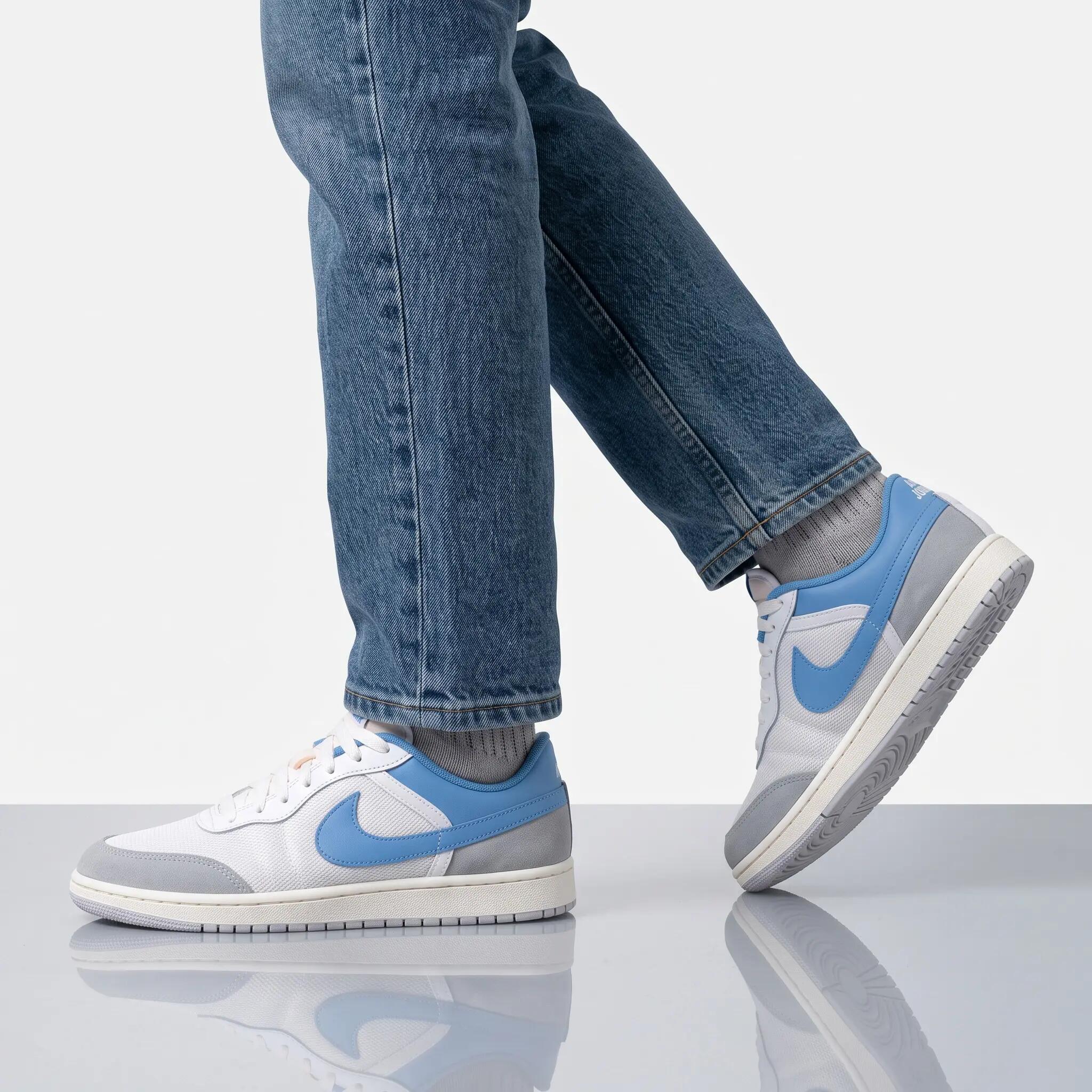Uomo - Nike Air Jordan Skyline Low - IM2055-100 - Bianco 5/6