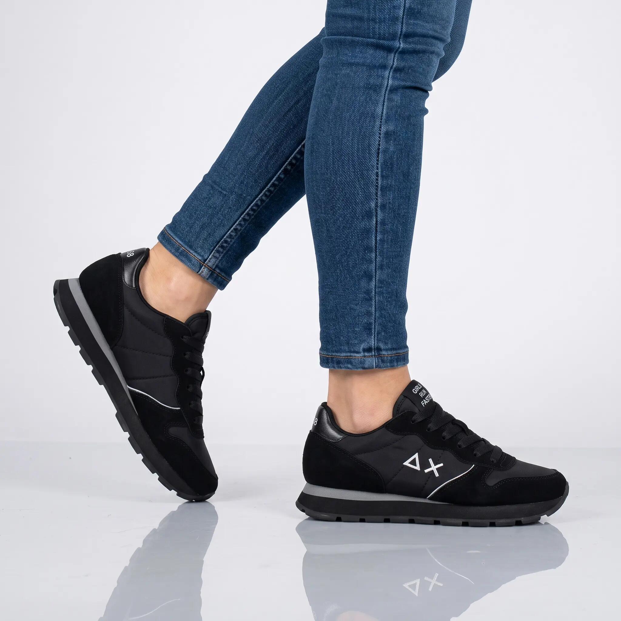 Dames - Sun68 Ally Silver Gold - Z46202-1134 - Zwart 5/6