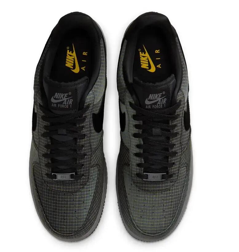 Scarpe uomo Nike Air Force 1 '07 LX Vibram - Nero 3/3