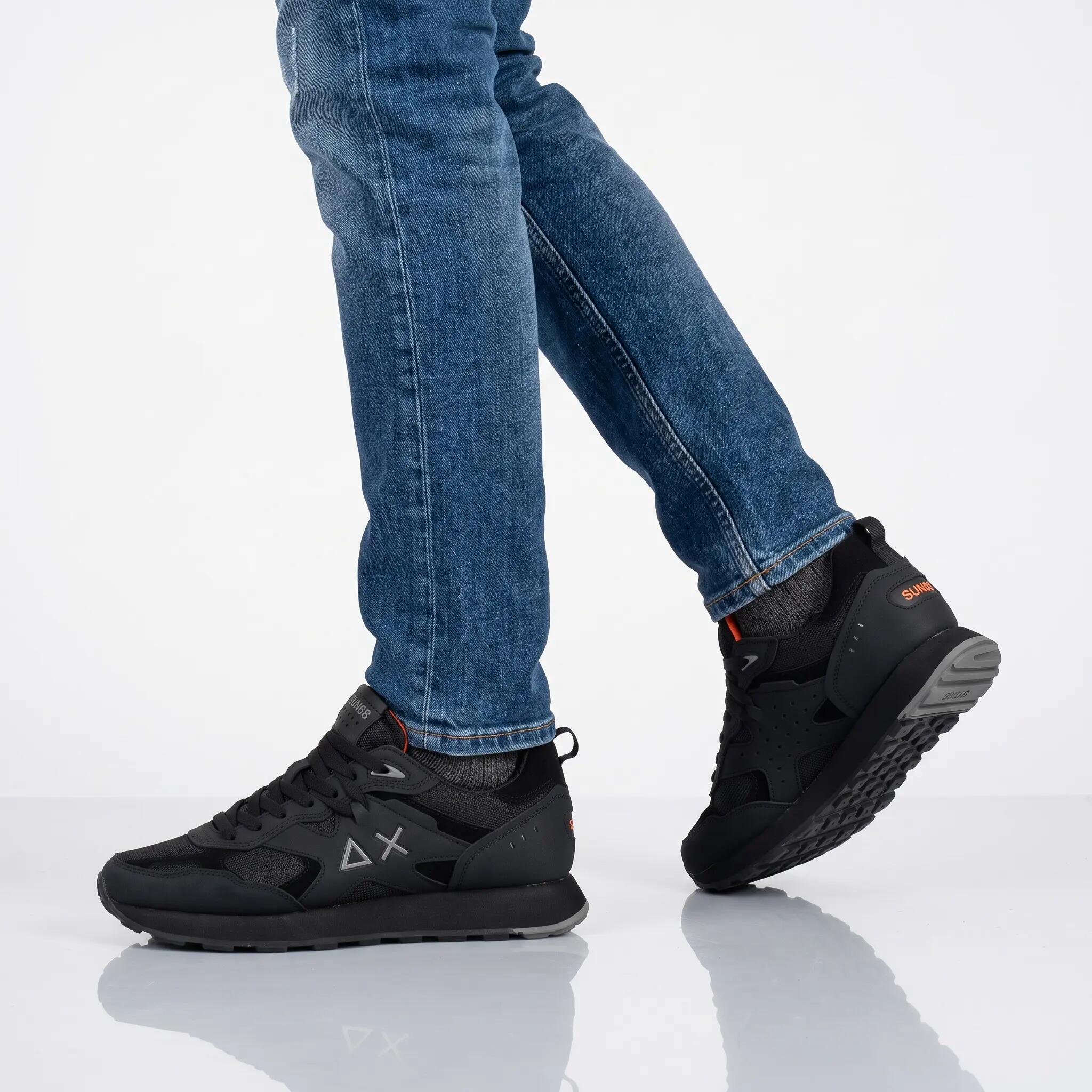 Uomo - Sun68 Jaki 2.0 Nubuck - Z46127-11 - Nero 5/6