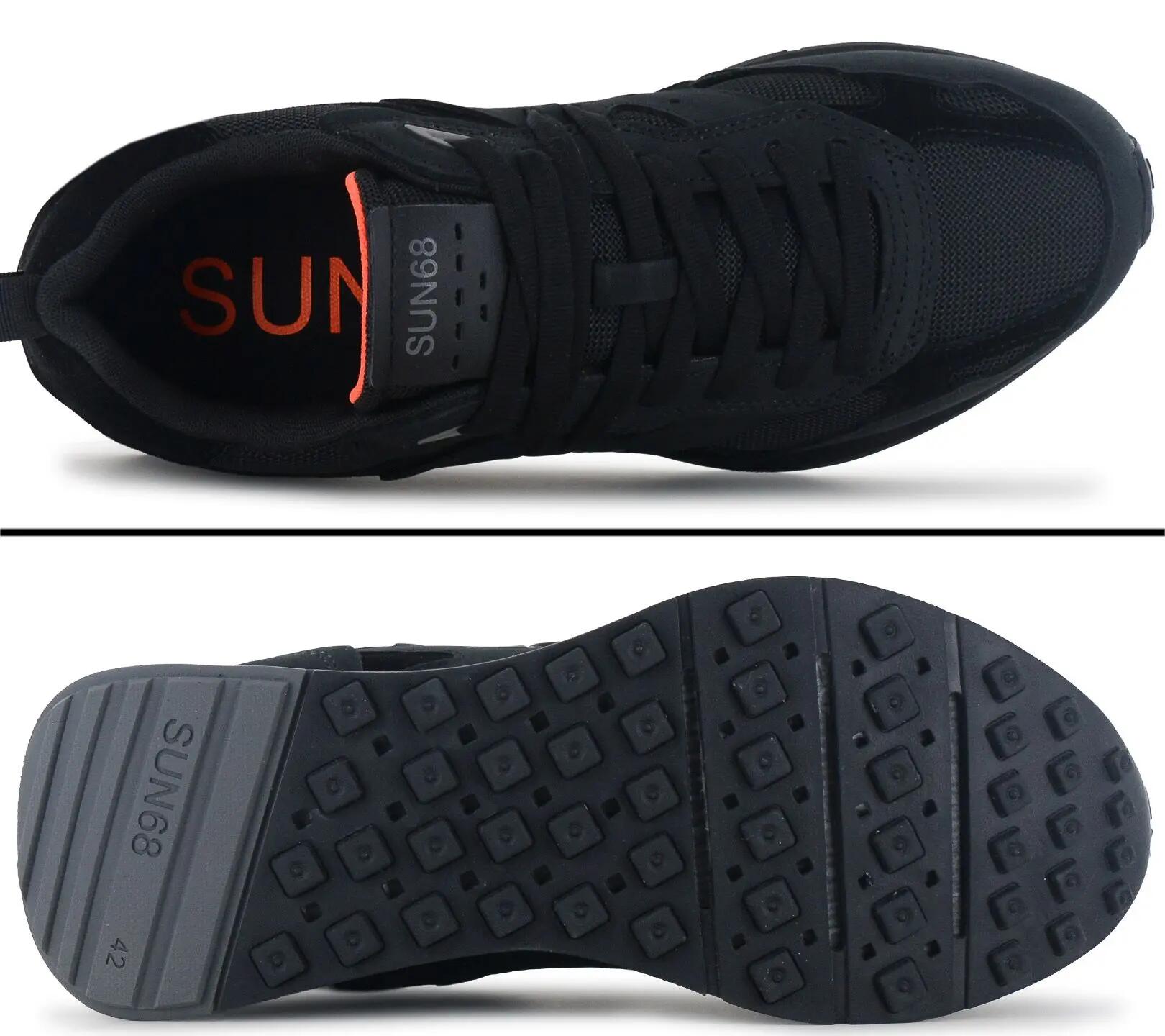 Uomo - Sun68 Jaki 2.0 Nubuck - Z46127-11 - Nero 4/6