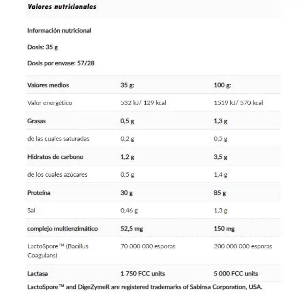 Whey Protein Isolate - Bodybuilding, Fitness - Aislado CFM 500 g - Chocolate 2/2
