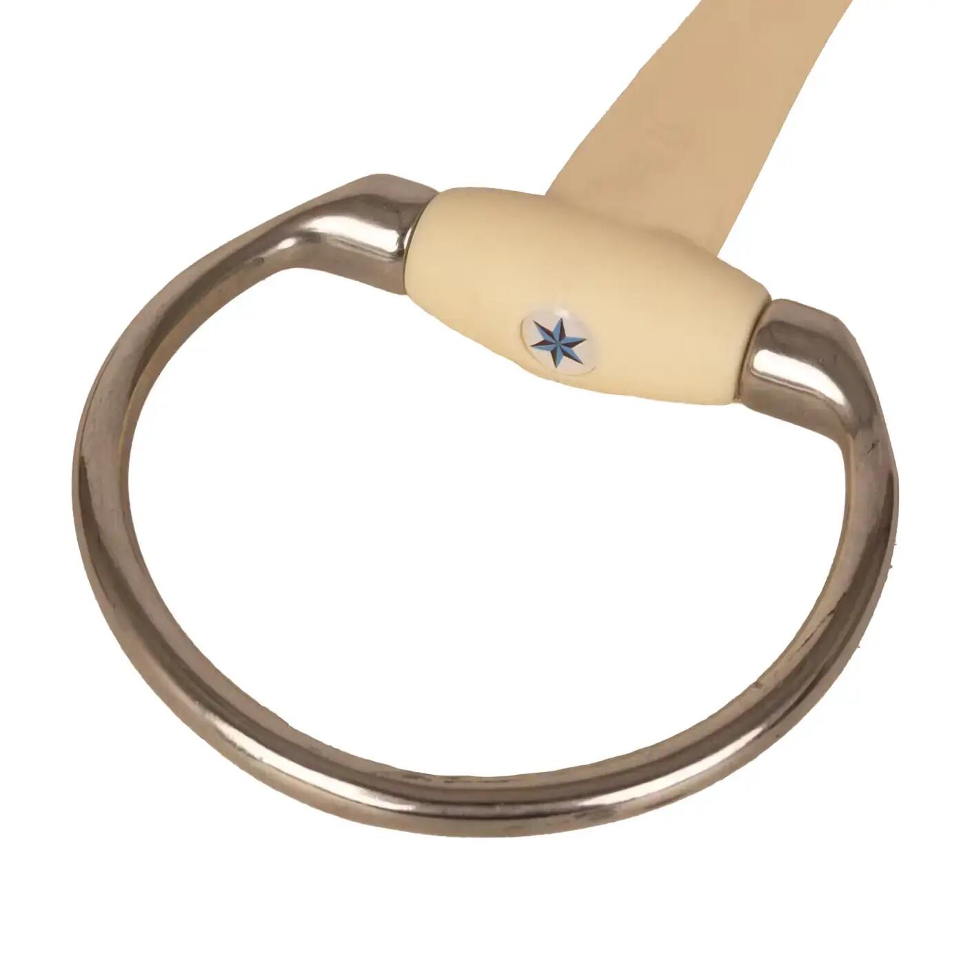 Mors olive droit pour cheval Velari Flex Soft 4/4