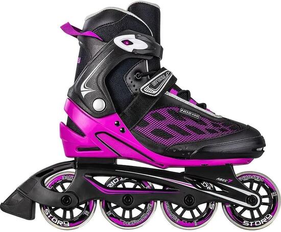 STORY Twilight patines en línea morados 36