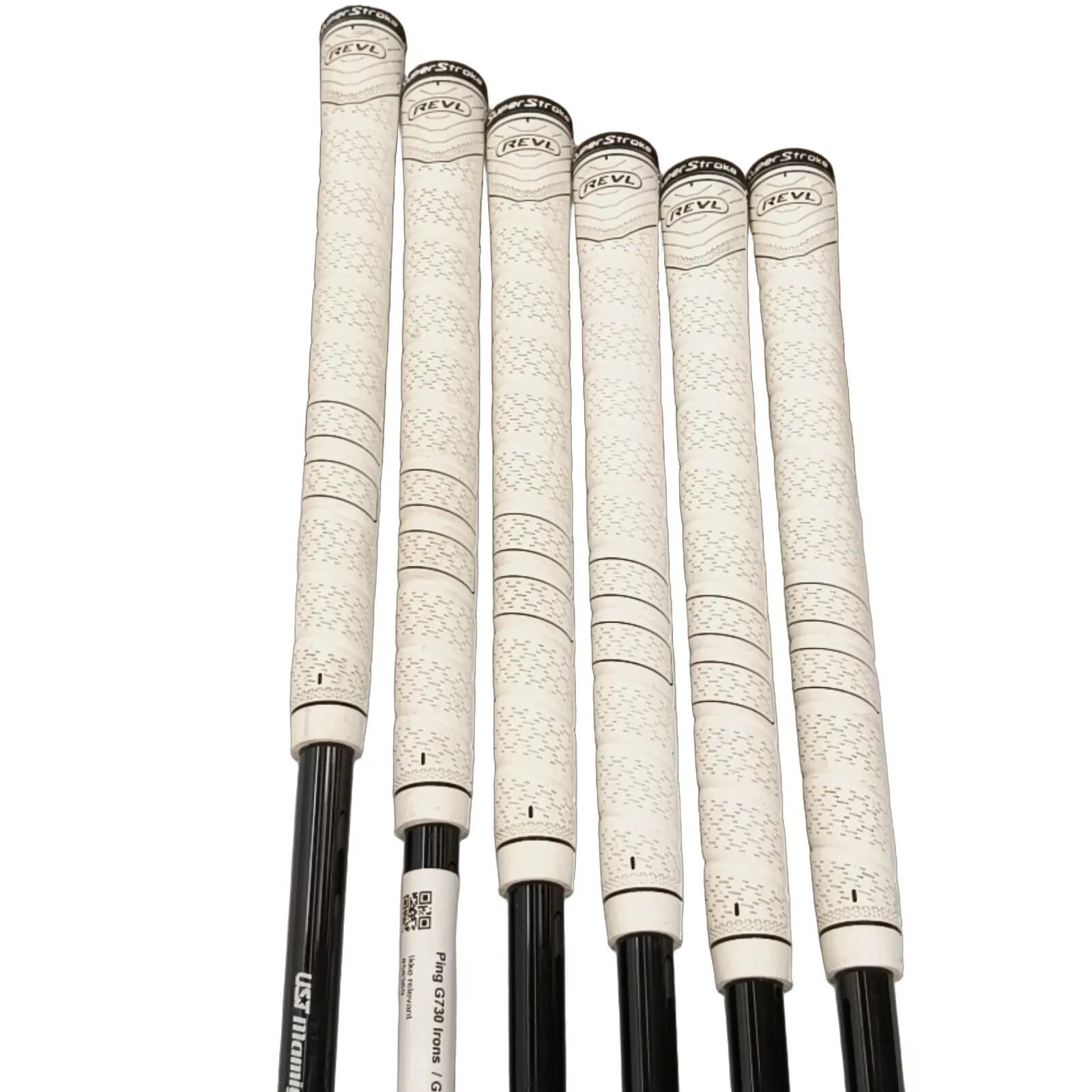Linkshand PING G730 Eisenset / 6-PW+GW / Flex Regular / Graphit 5/7