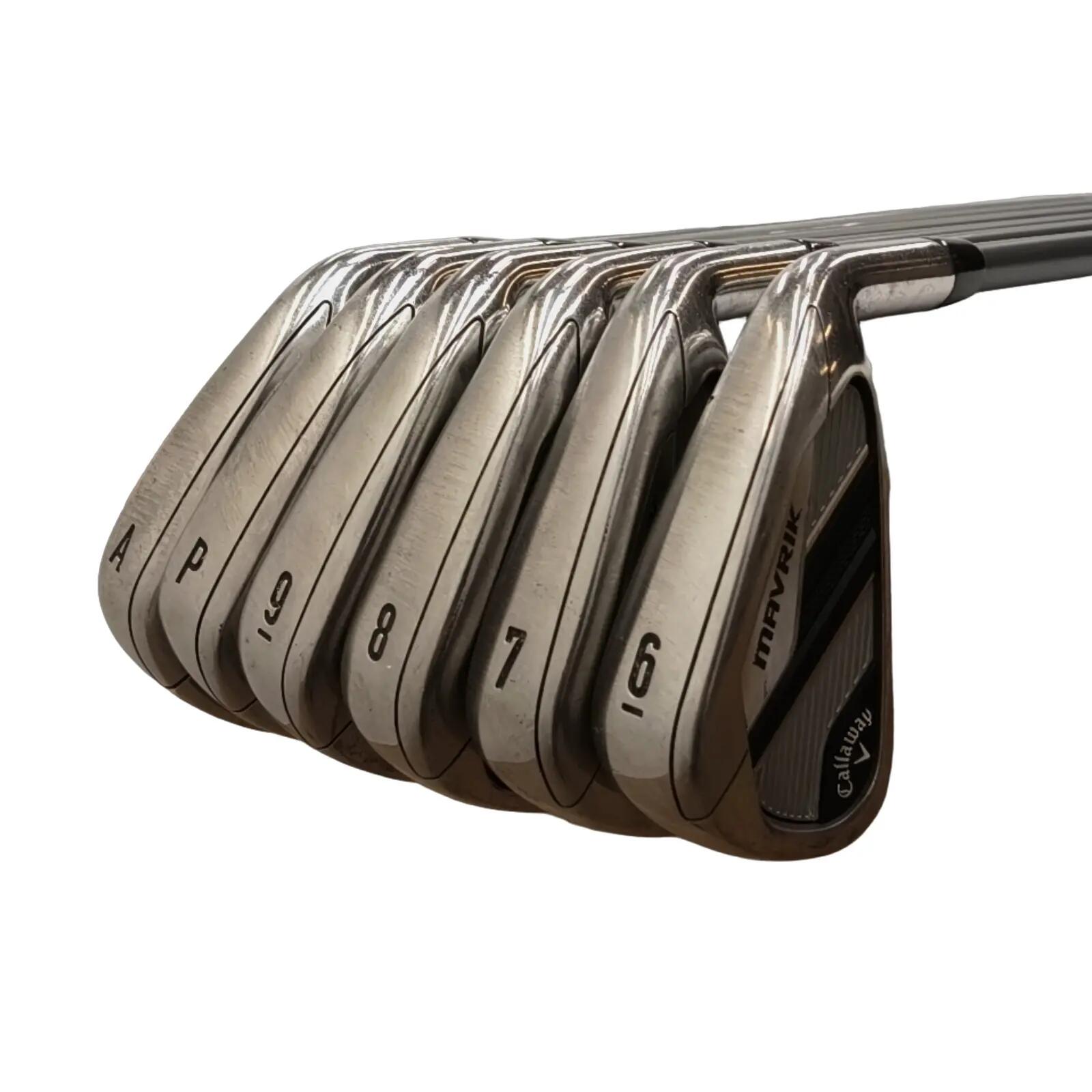 Callaway Mavik Juego de hierros / 6-PW+AW  / Flex Stiff / Acero 3/7