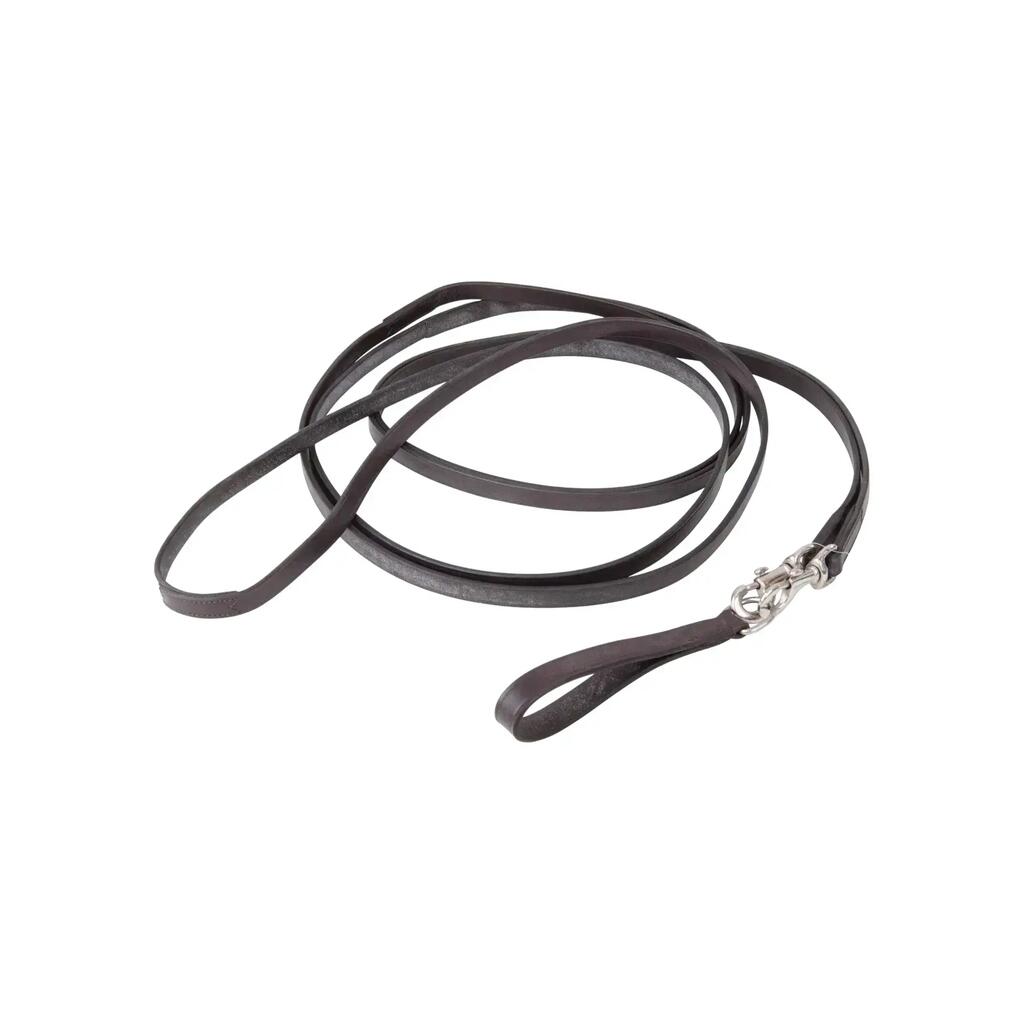 Leather reins with snap hook for horse T de T