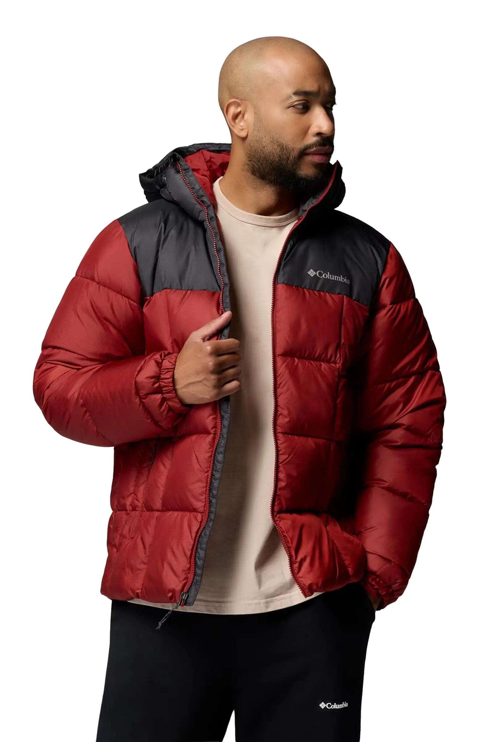 Columbia Puffect™ Iv Hooded Jacket Rojo 4/4