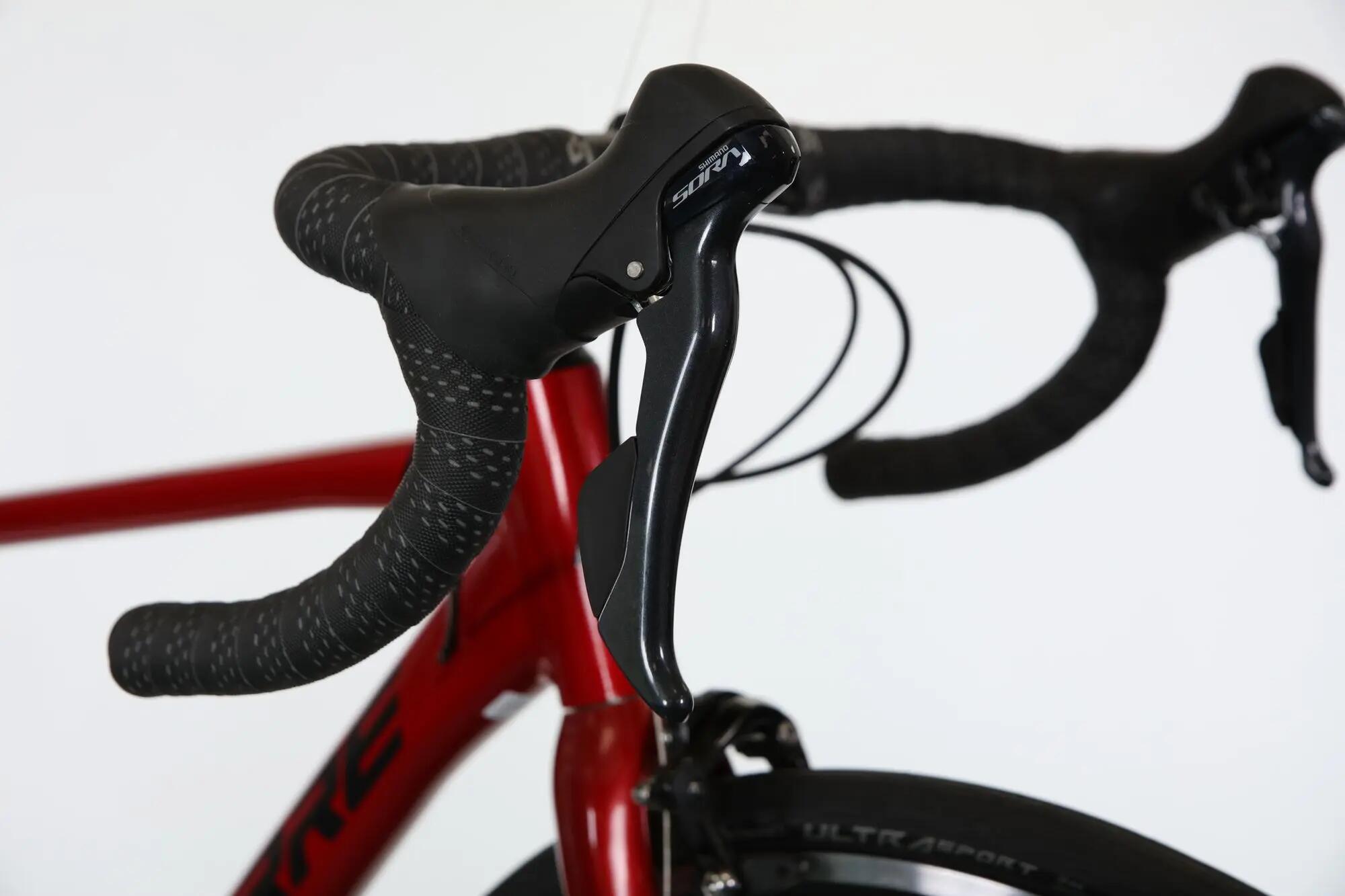 Reconditionné Vélo Route Lapierre Sensium 2.0 Shimano Sora 9V Rouge - Très Bon 6/7