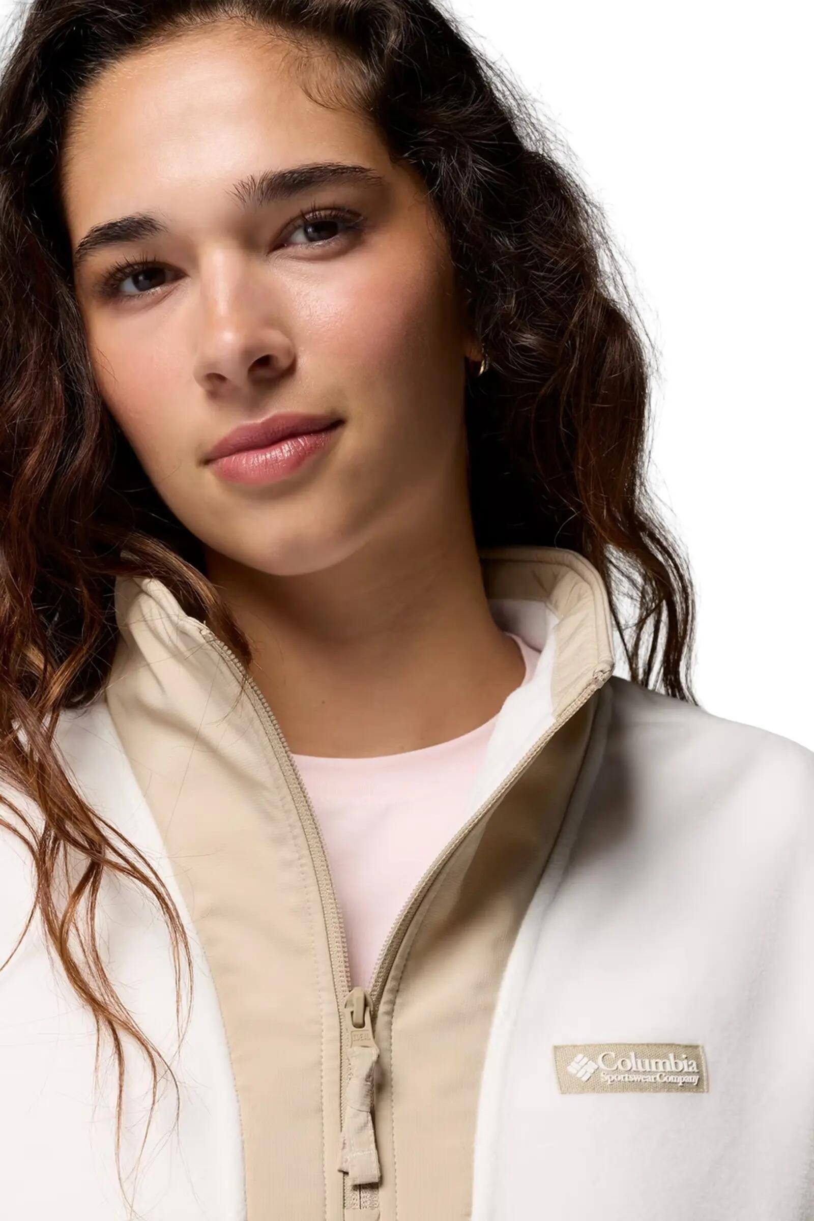 Columbia Sequoia Grove™ Ii Half Zip Fleece Blanco/beige 3/3