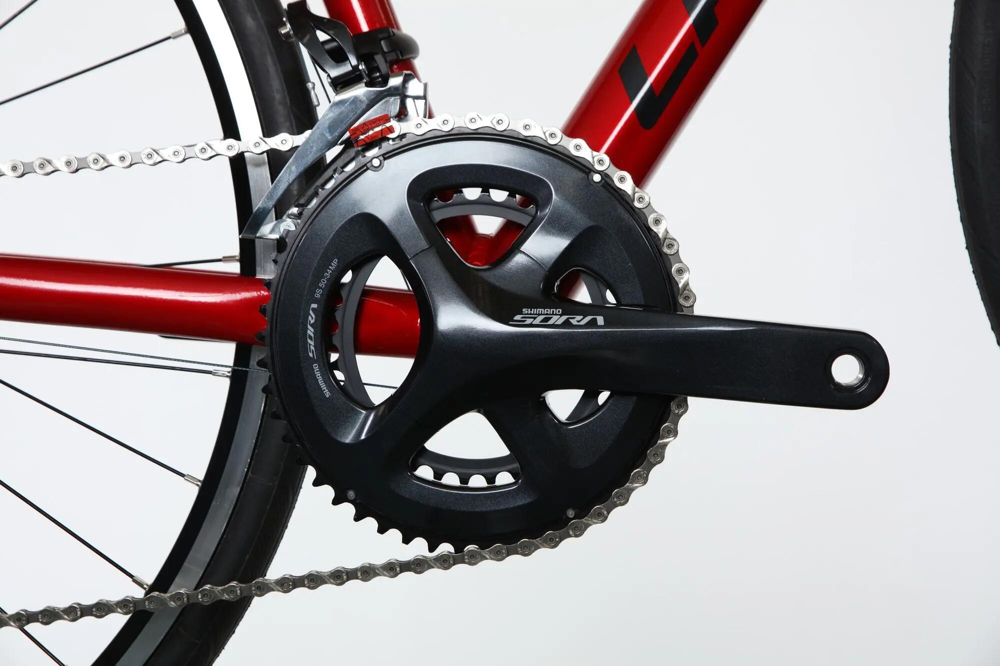 Reconditionné Vélo Route Lapierre Sensium 2.0 Shimano Sora 9V Rouge - Très Bon 5/7
