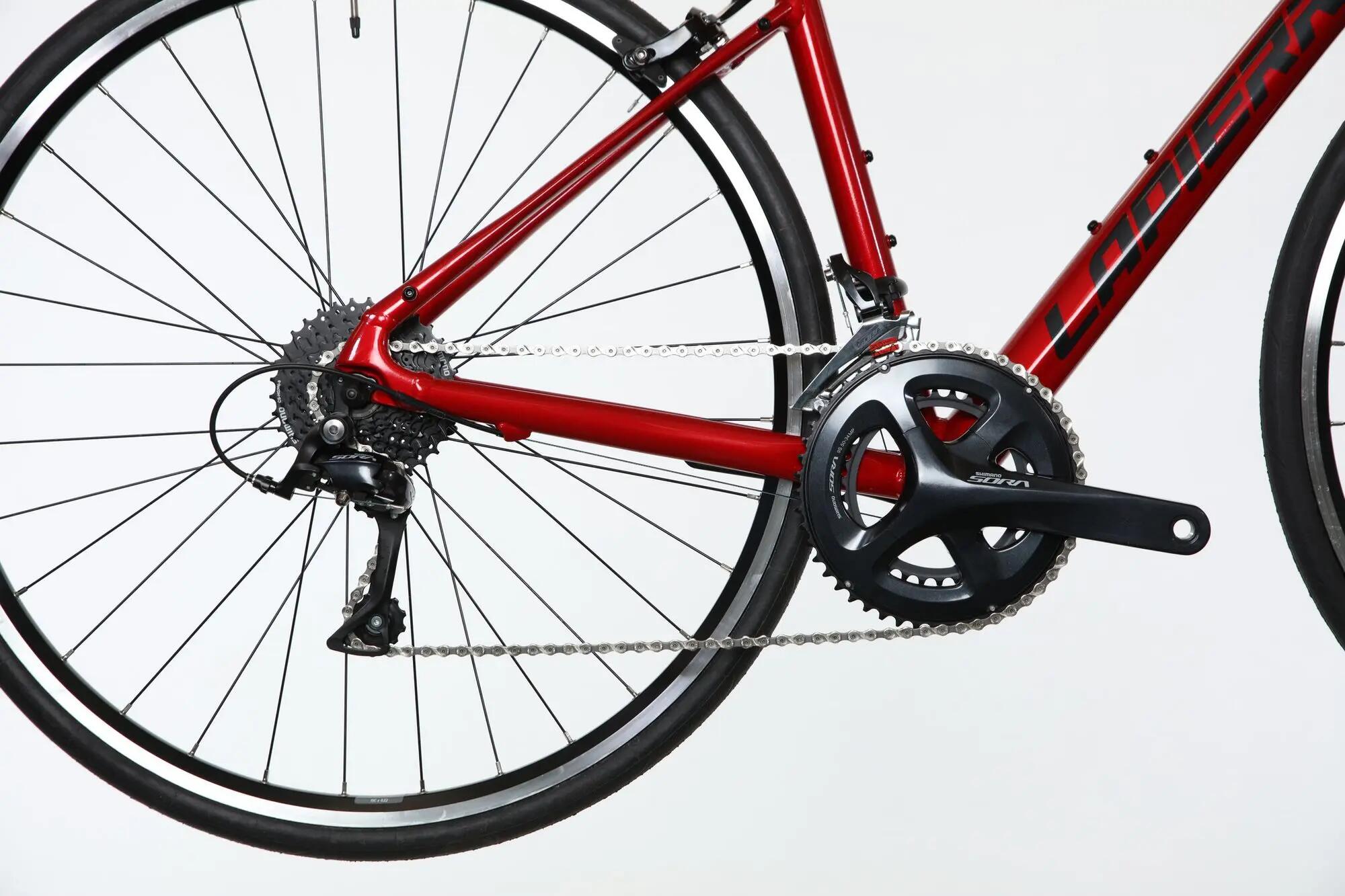Reconditionné Vélo Route Lapierre Sensium 2.0 Shimano Sora 9V Rouge - Très Bon 3/7