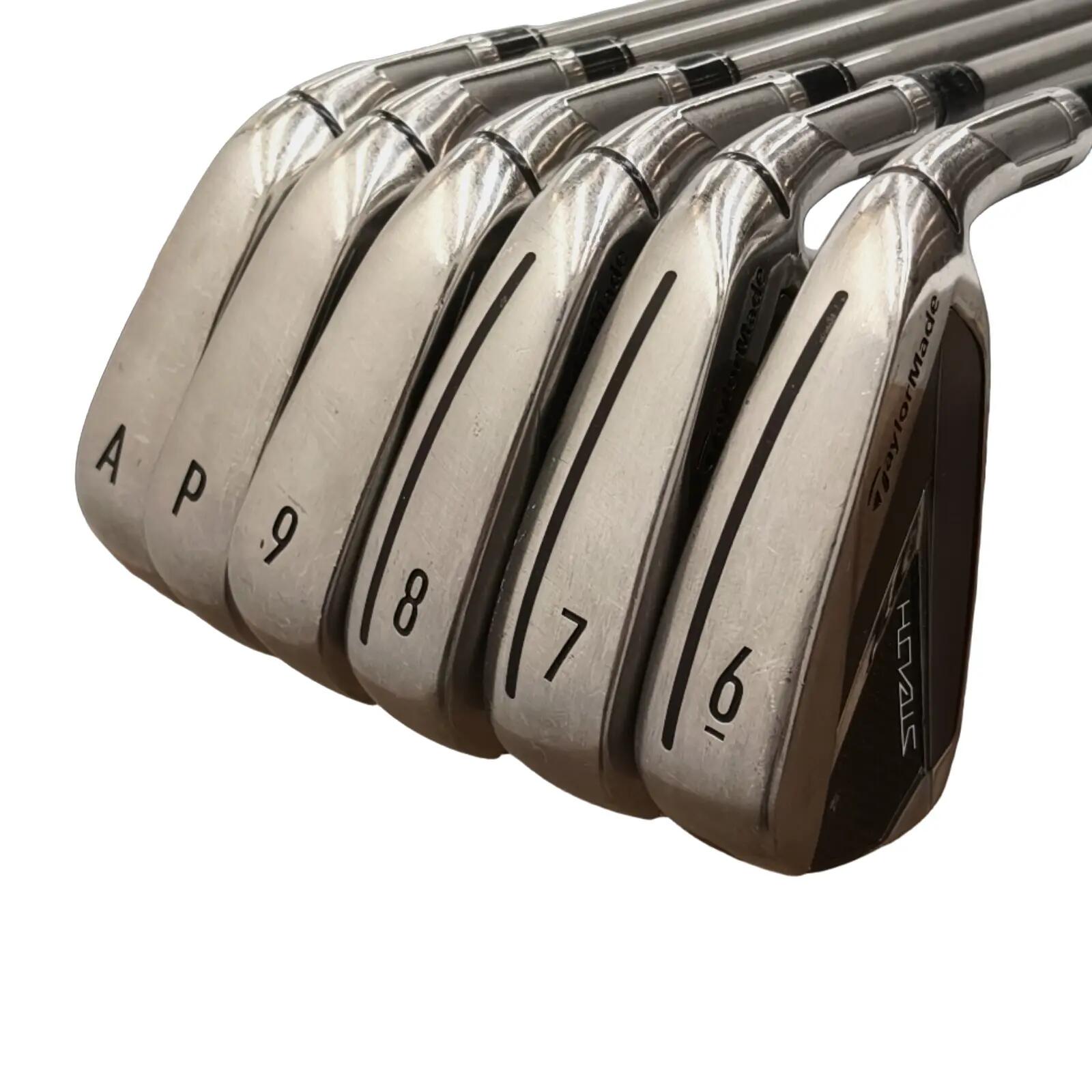 TaylorMade Stealth Juego de hierros / 6-PW+AW  / Flex Regular / Steelfiber 3/7